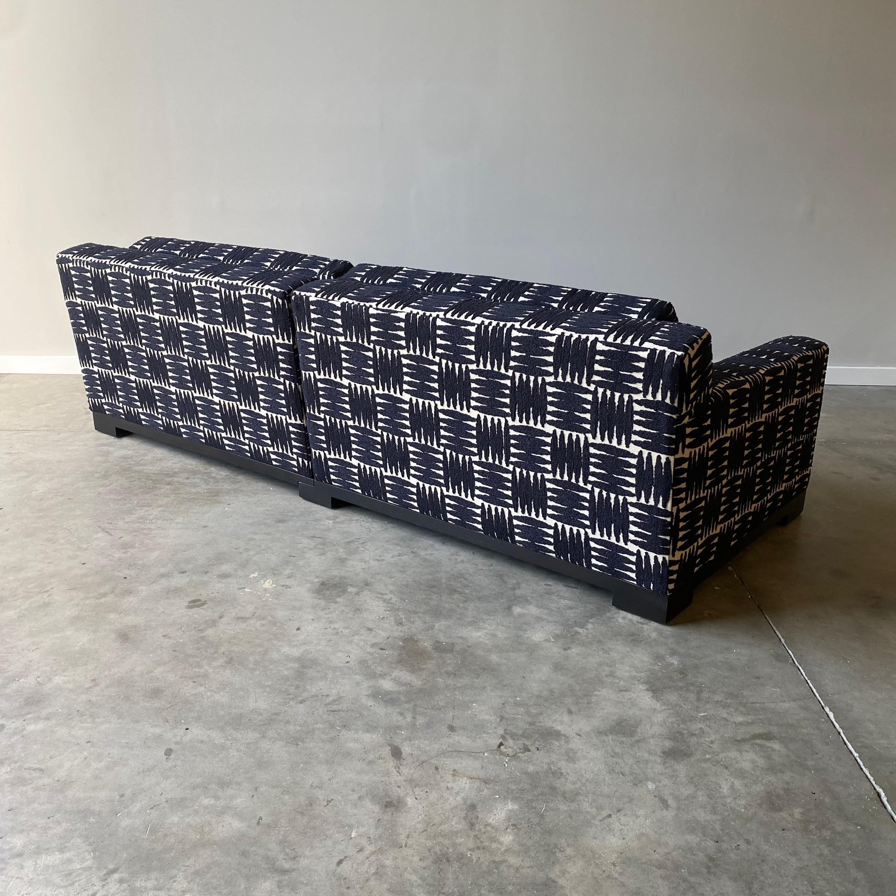Christian Liaigre Sofa, Holly Hunt In Good Condition For Sale In Raleigh, NC