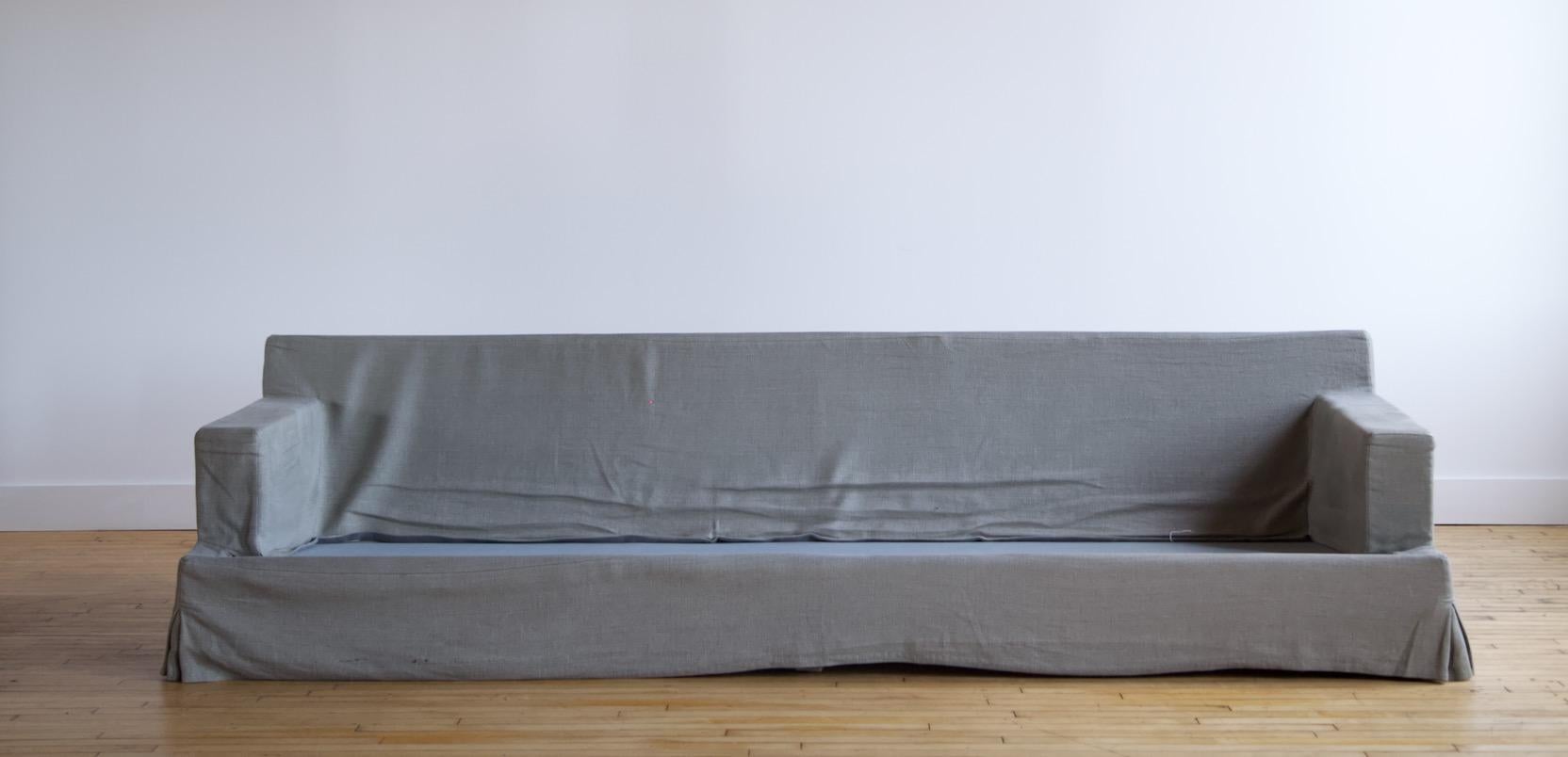 Christian Liaigre Sofa selected by Ai Weiwei For Sale 1