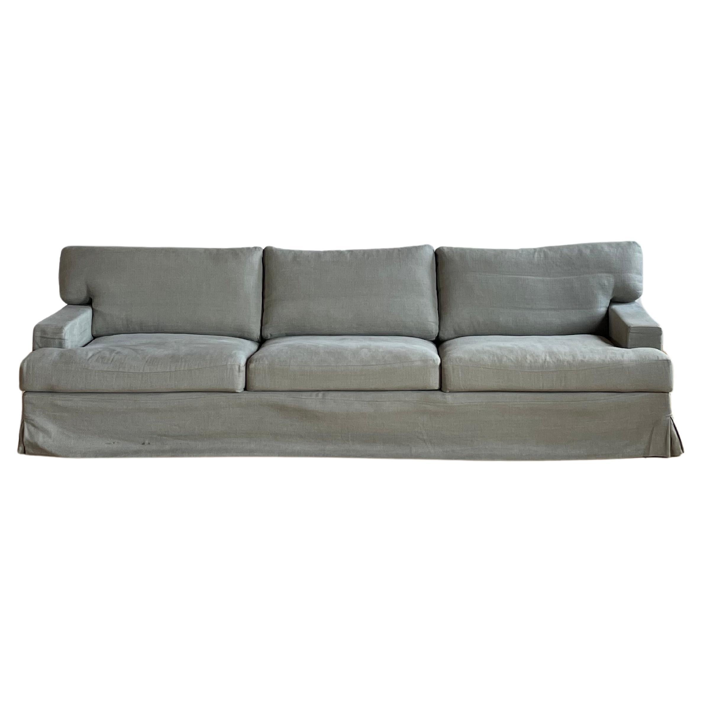 Christian Liaigre Sofa selected by Ai Weiwei For Sale
