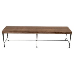 Christian Liaigre "Sud" Hammered Bronze Bench