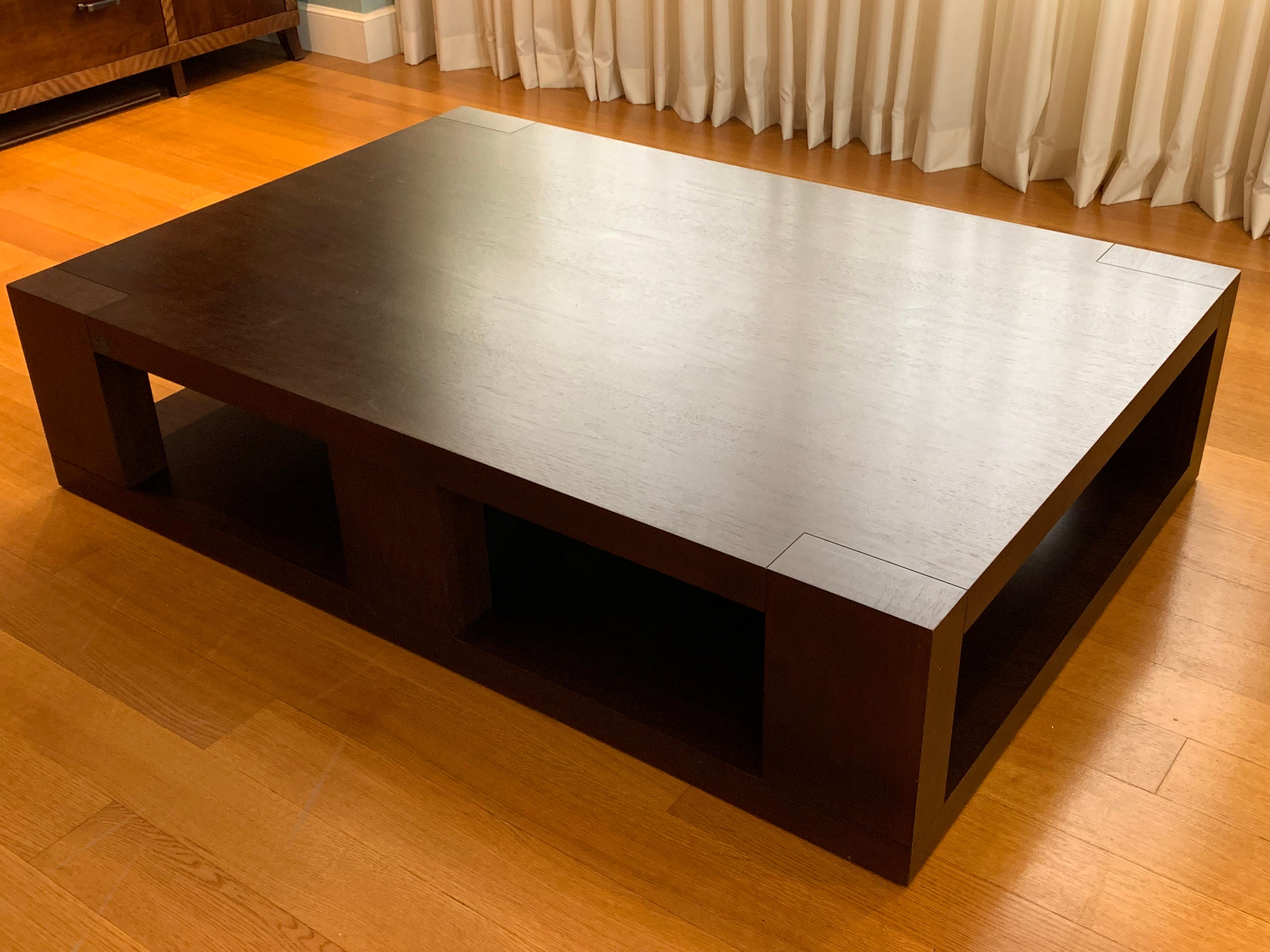 Modern Christian Liaigre Coffee Table from Holly Hunt For Sale