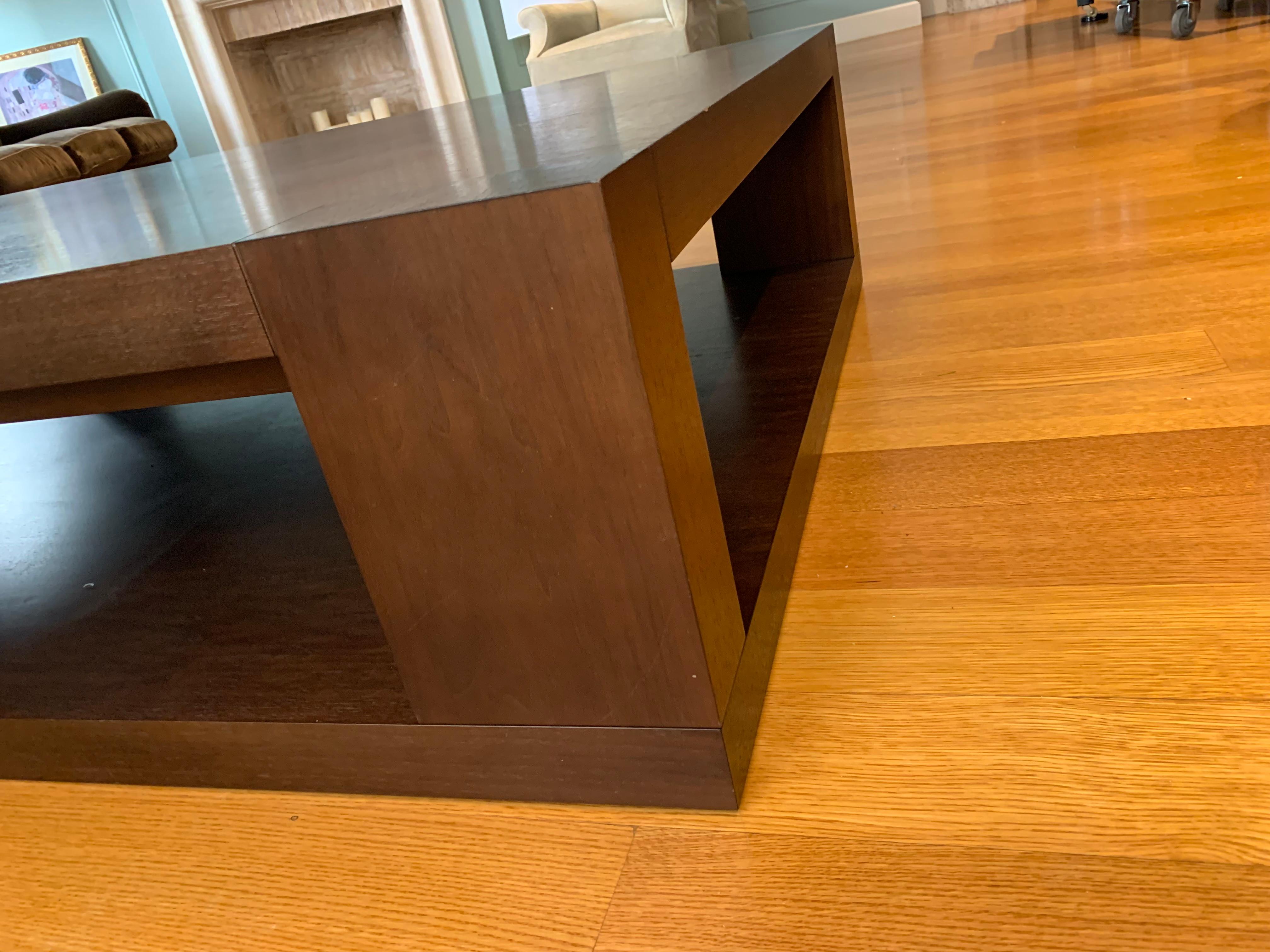 Hand-Crafted Christian Liaigre Coffee Table from Holly Hunt For Sale