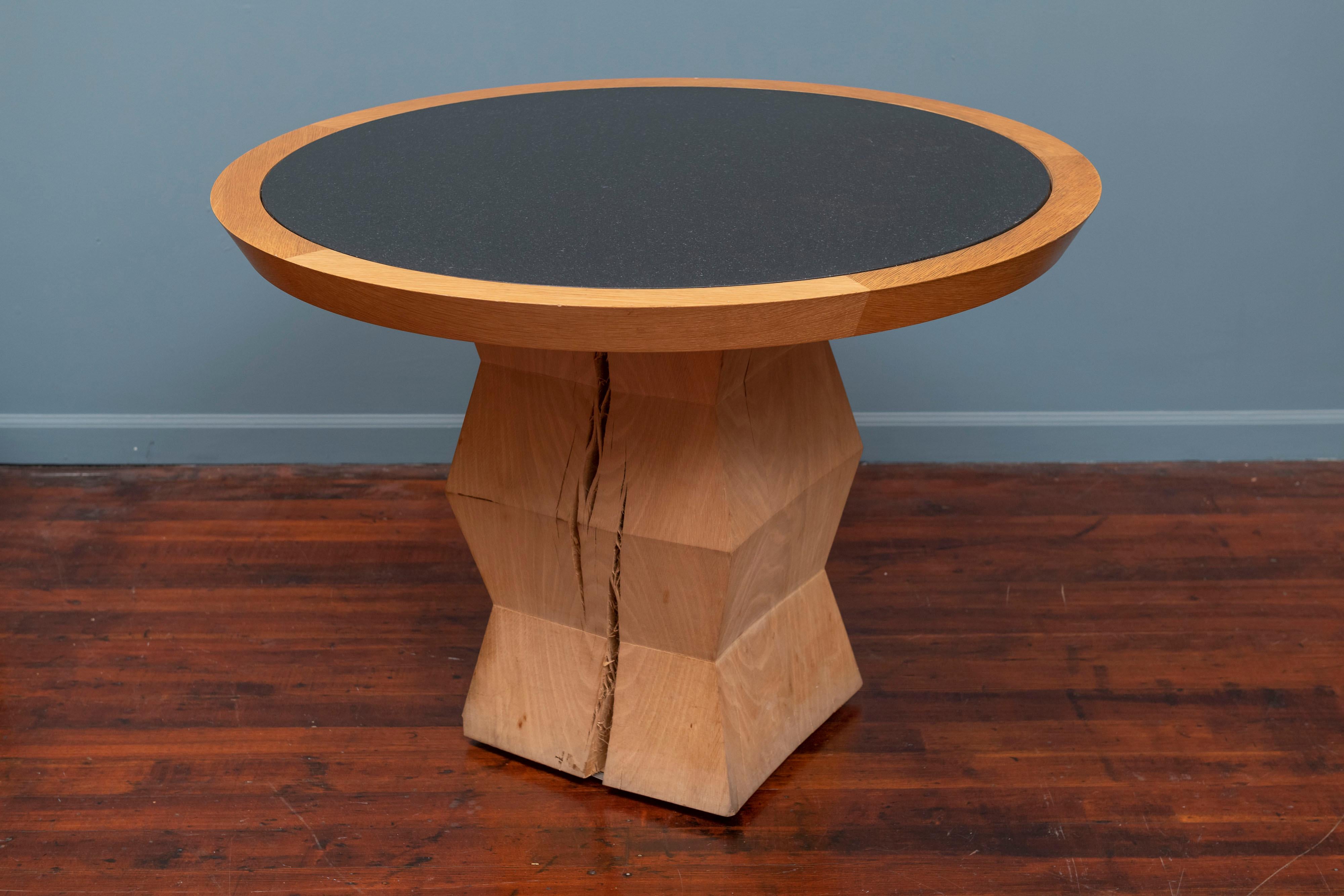 Modern Christian Liaigre Yquem Pedestal Table