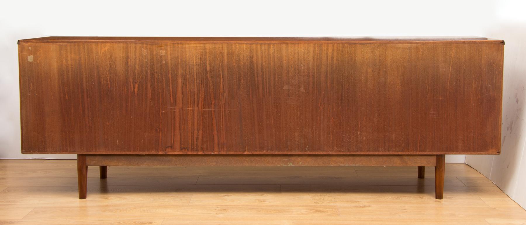Christian Linneberg Rosewood Danish Sideboard, circa 1960 In Good Condition For Sale In Surbiton, GB