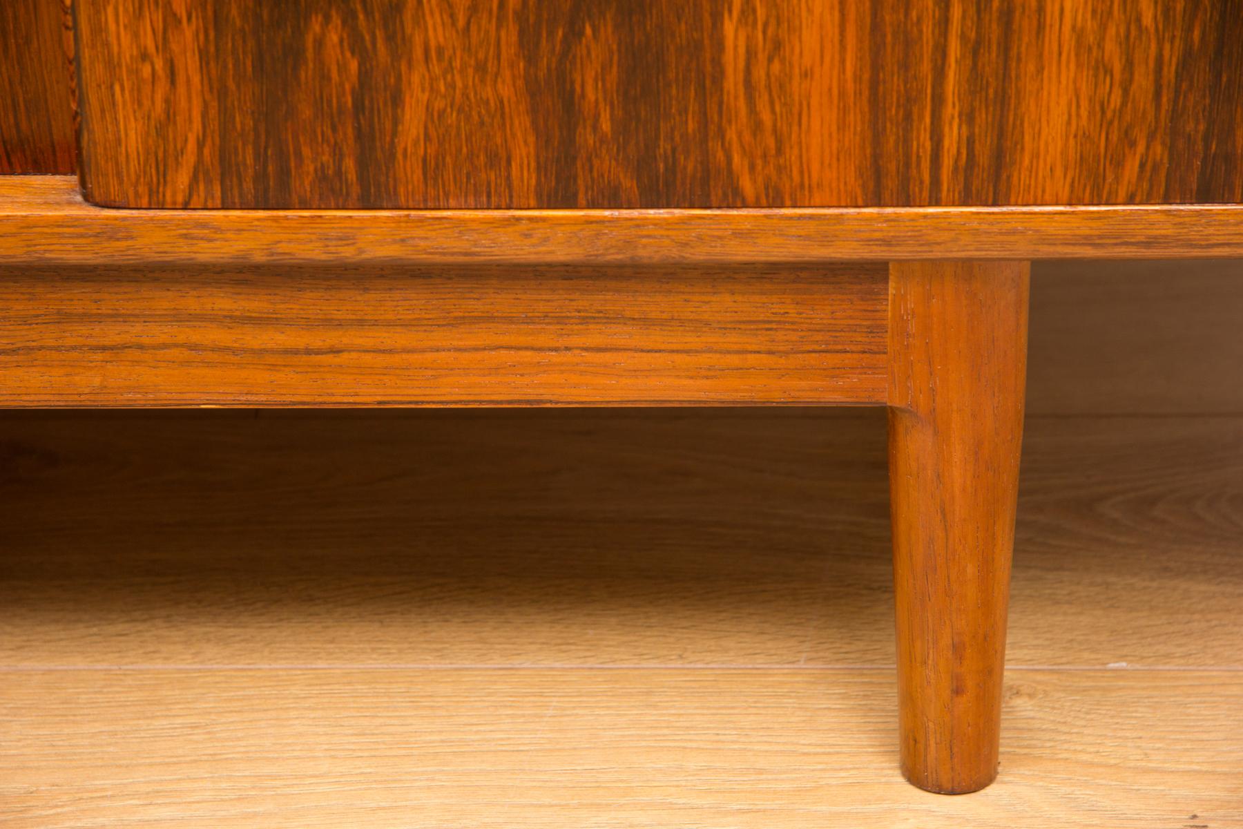 Christian Linneberg Rosewood Danish Sideboard, circa 1960 For Sale 3