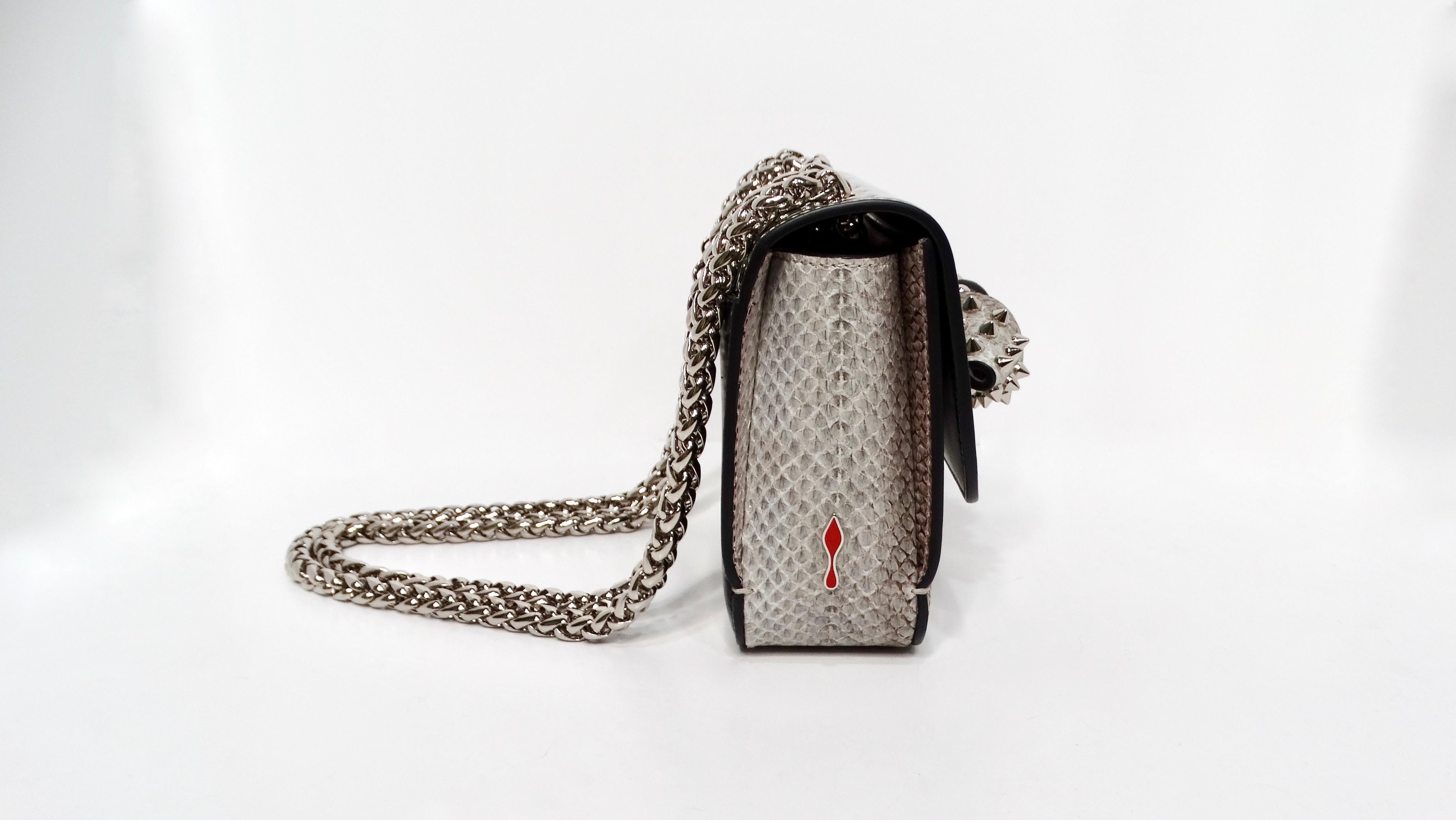 Christian Louboutin 2016 Sweet Charity De Paris Pattern Shoulder Bag In Good Condition In Scottsdale, AZ