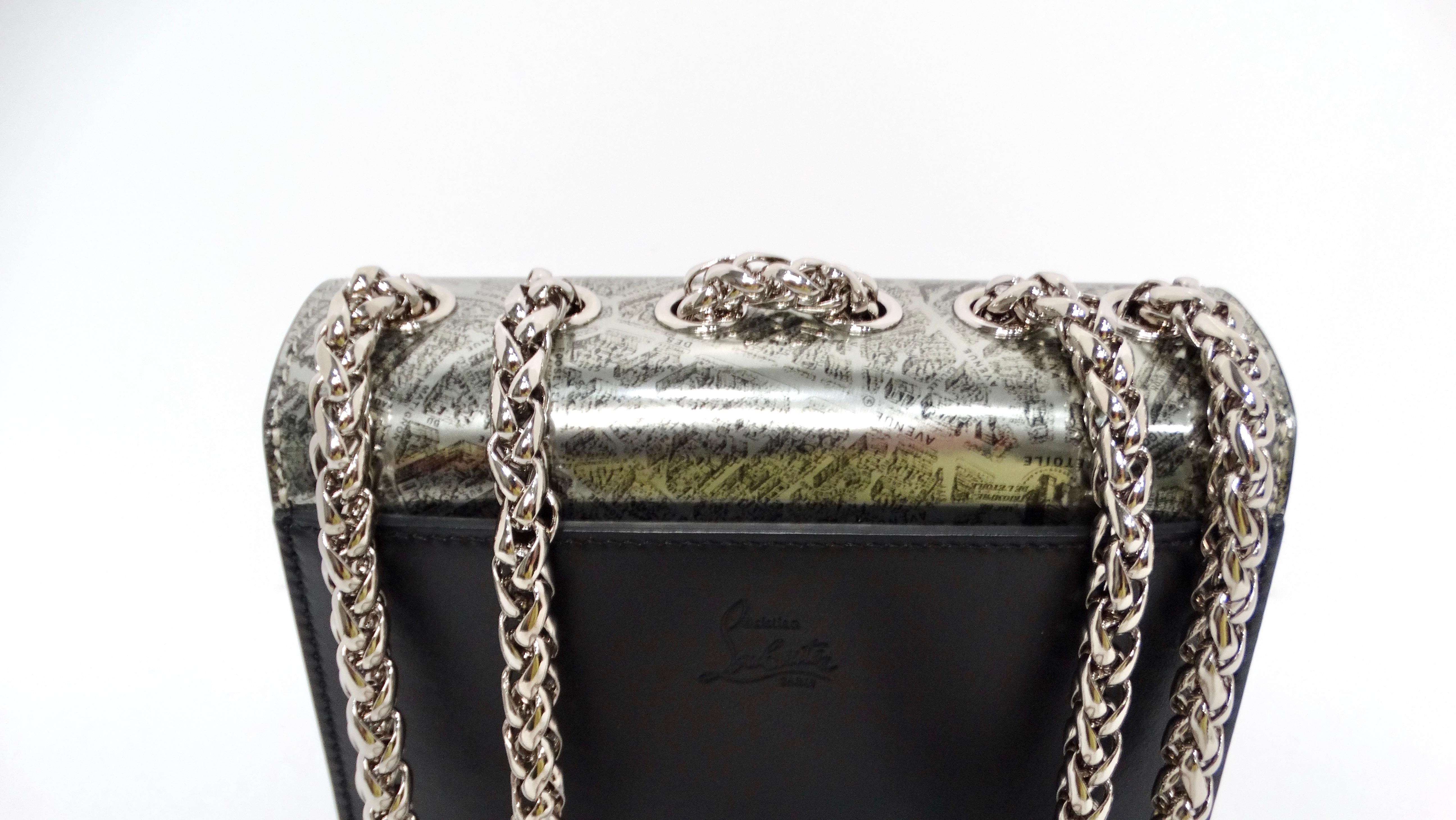 Christian Louboutin 2016 Sweet Charity De Paris Pattern Shoulder Bag 4