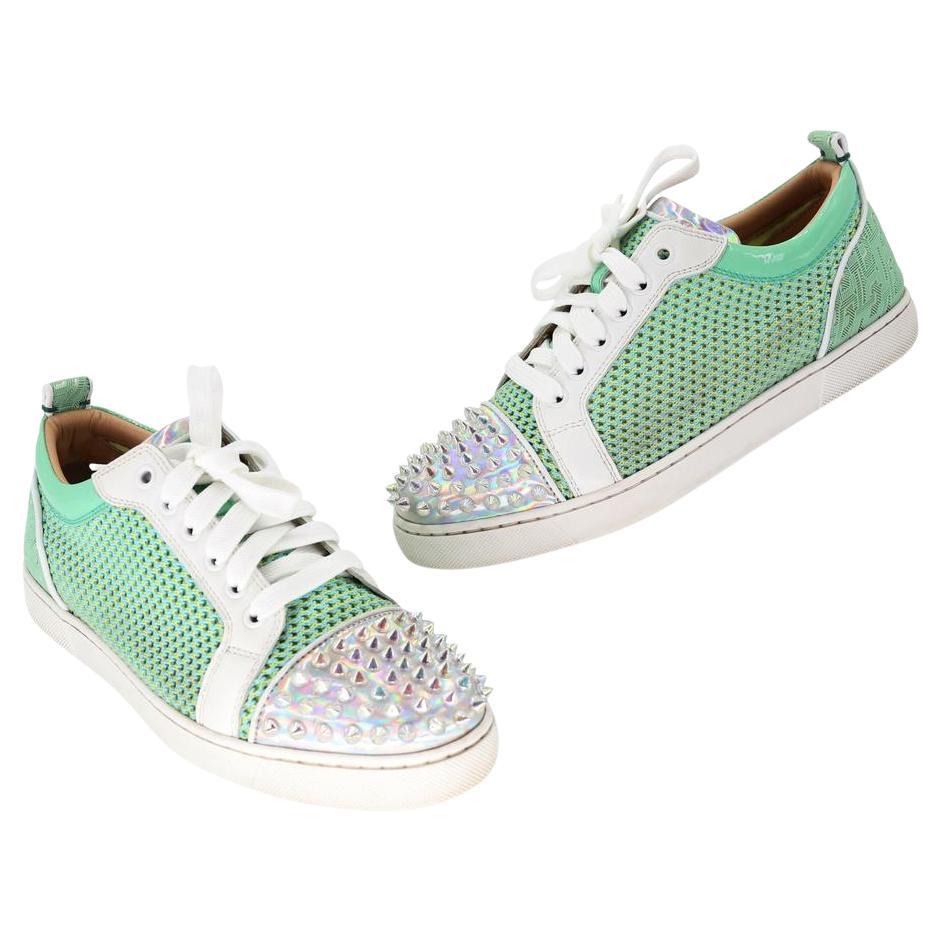 Christian Louboutin AC Louis Junior 38 Spikes Orlato Sneakers CL-S0829-0003 For Sale