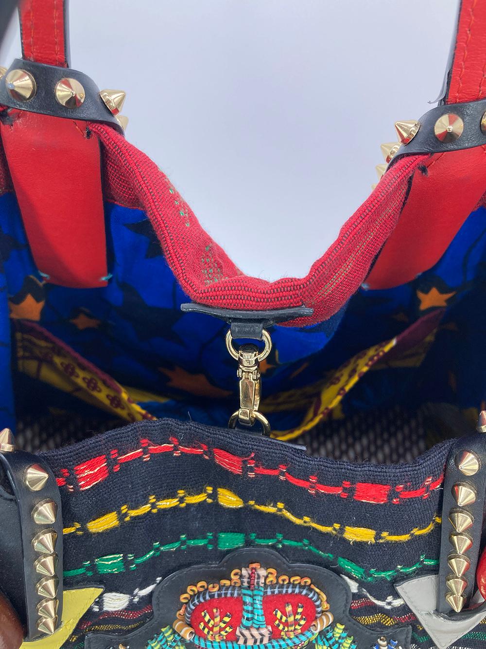 Christian Louboutin Africaba Cotton Tote 9