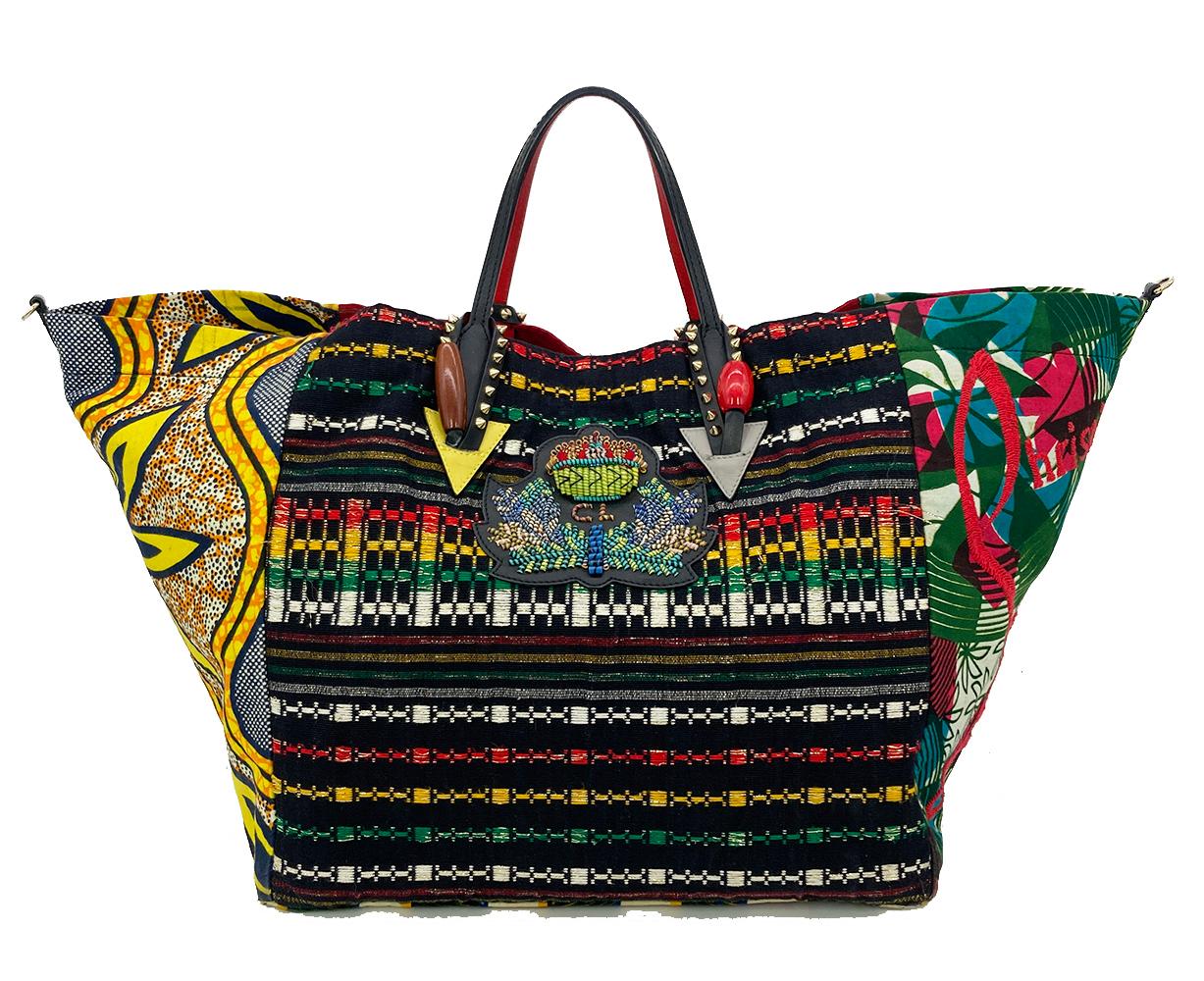 Christian Louboutin Africaba Cotton Tote 1