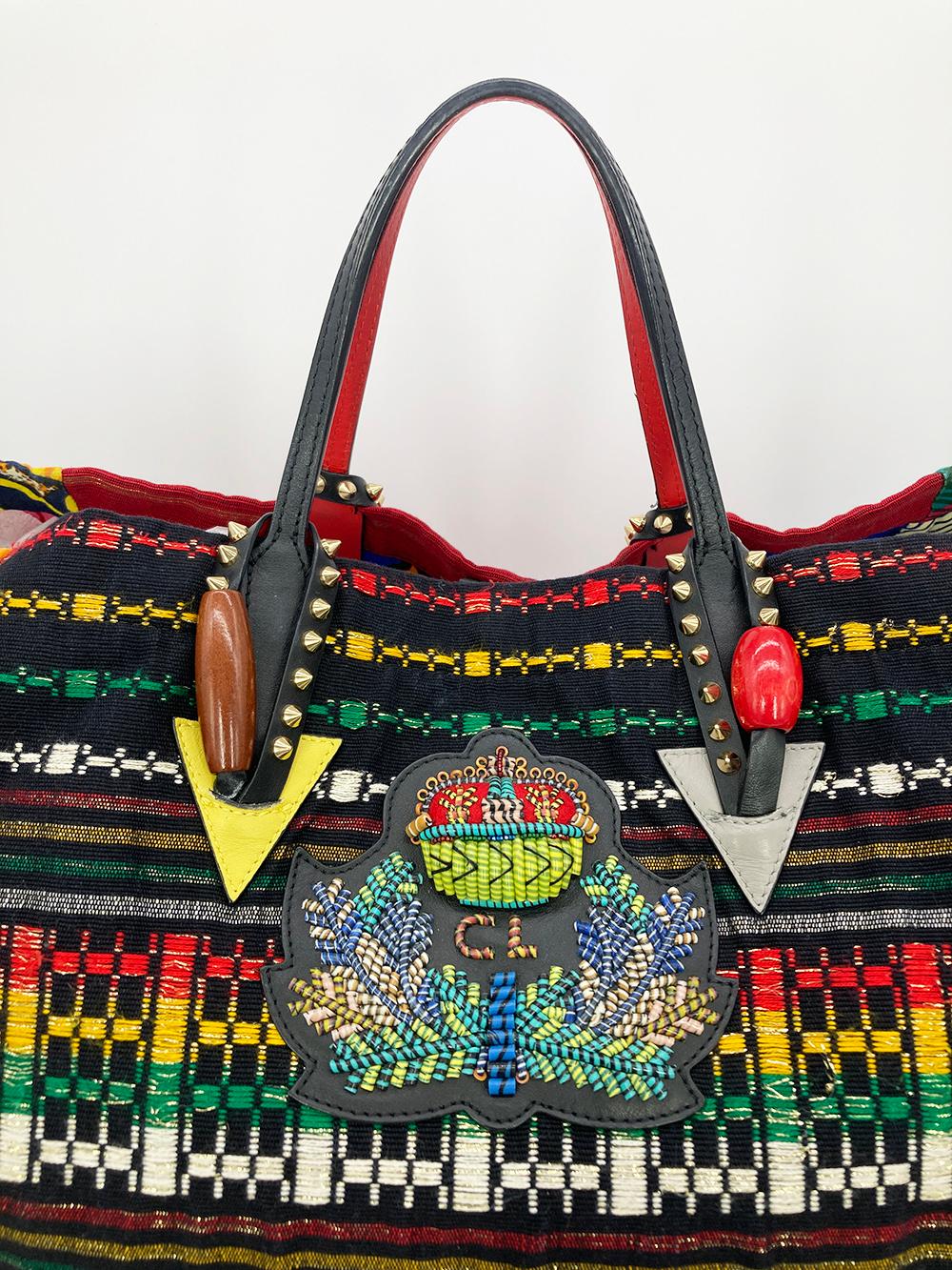 Christian Louboutin Africaba Cotton Tote 2