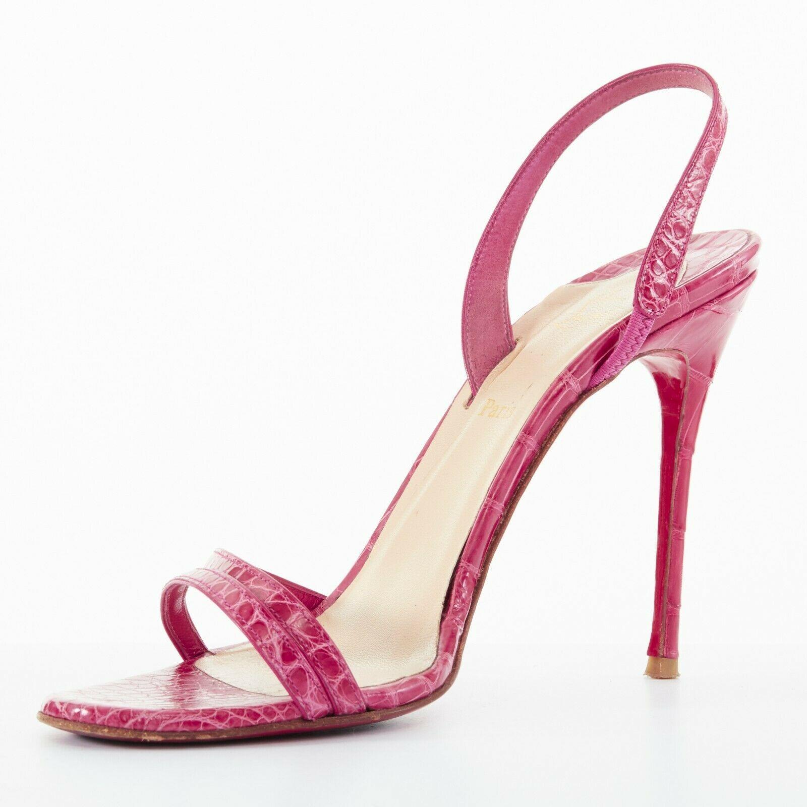 pink louboutin sandals