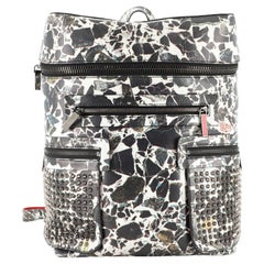 Christian Louboutin Apoloubi Backpack Spiked Leather