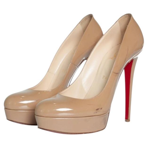 Christian Louboutin, Beige Bianca pumps For Sale