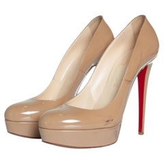 Christian Louboutin, Beige Bianca pumps