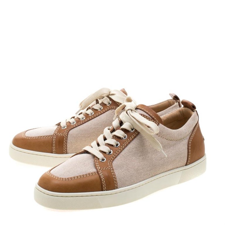 christian louboutin shoes beige