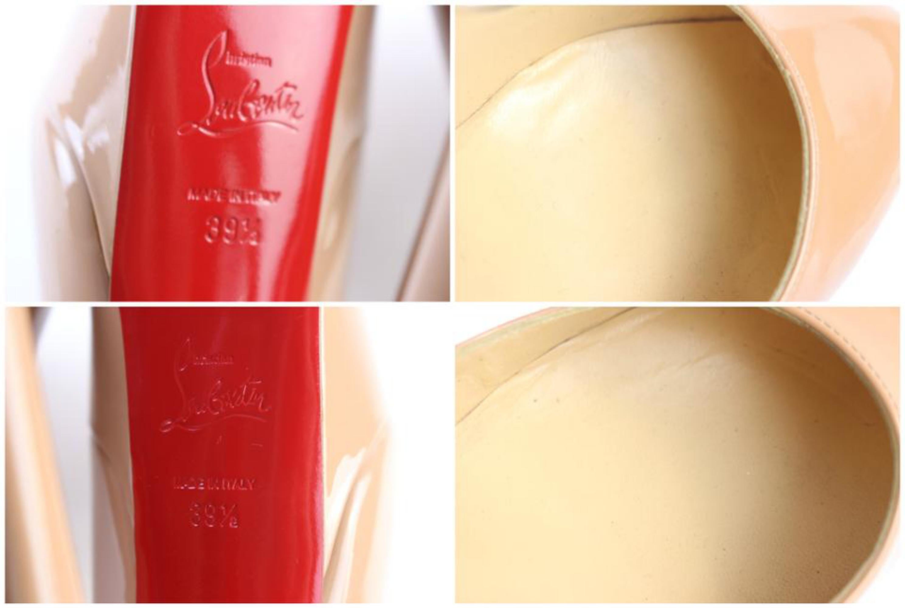 Christian Louboutin Beige Daffodile 44clr0627 Platforms For Sale 1