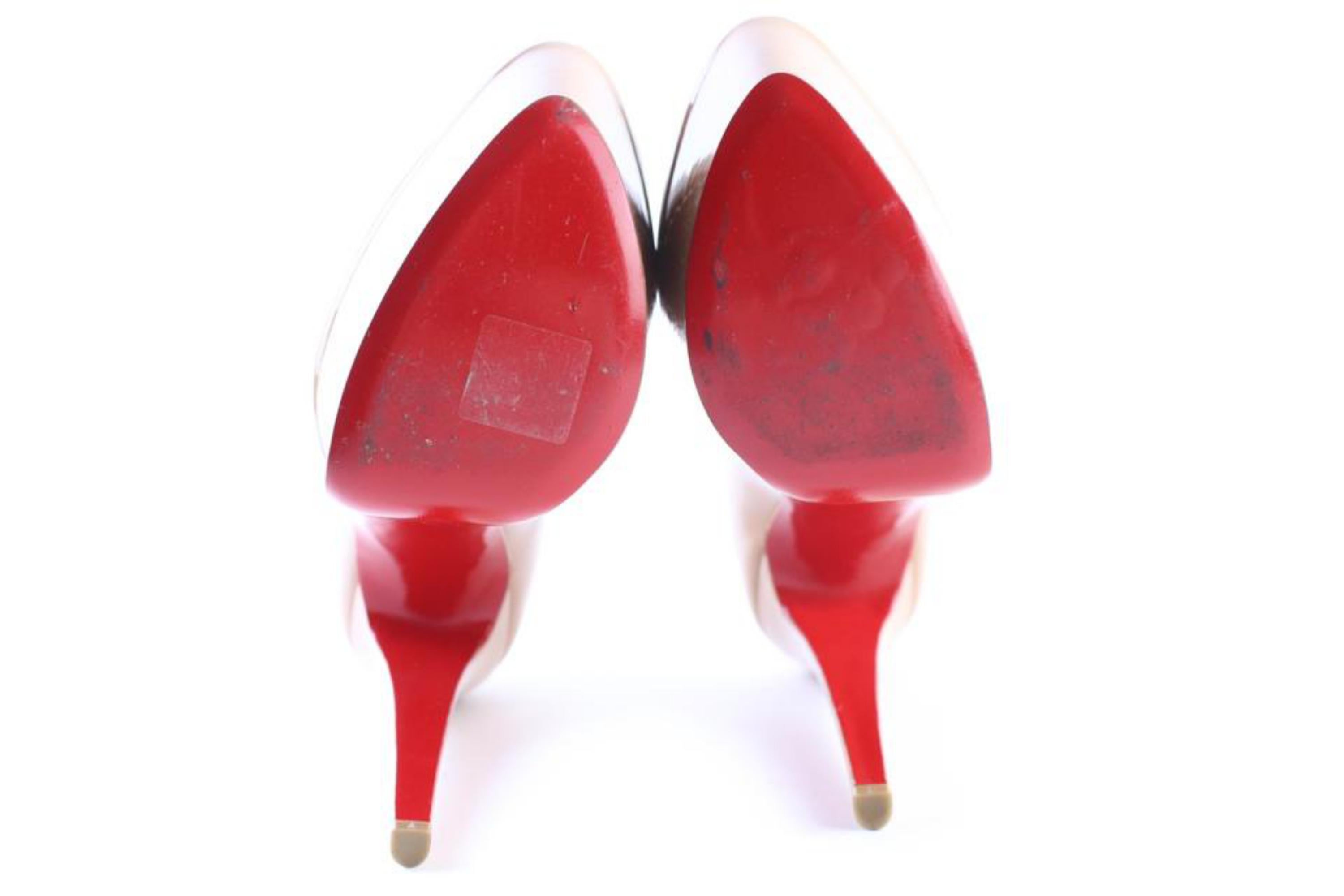 Christian Louboutin Beige Daffodile 44clr0627 Platforms For Sale 2