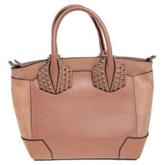 Christian Louboutin Beige Leather Small Eloise Satchel