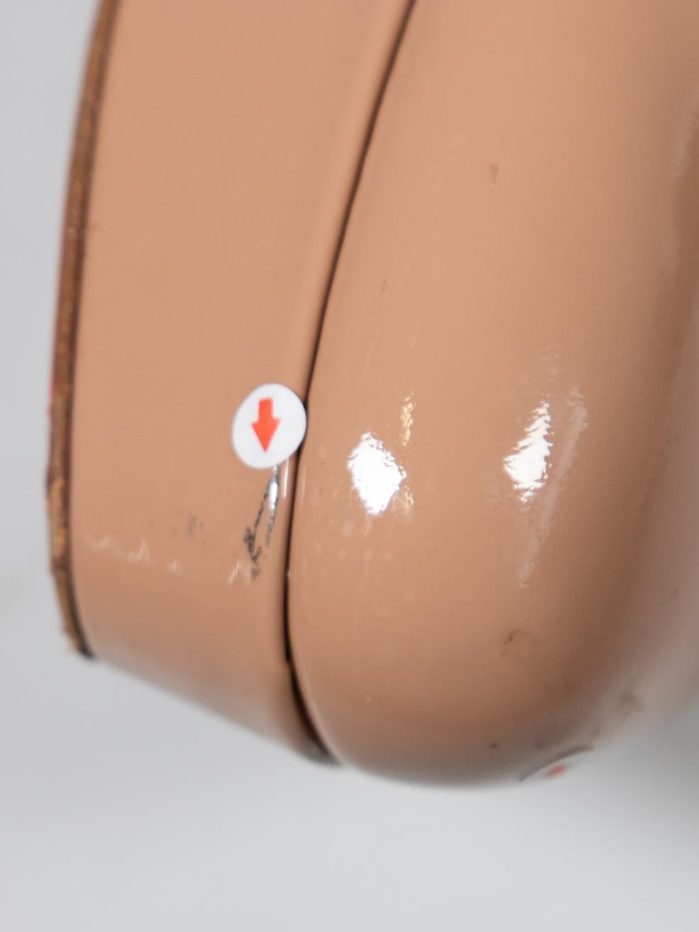 Christian Louboutin Beige Patent Bianca Heels Size IT 39 3
