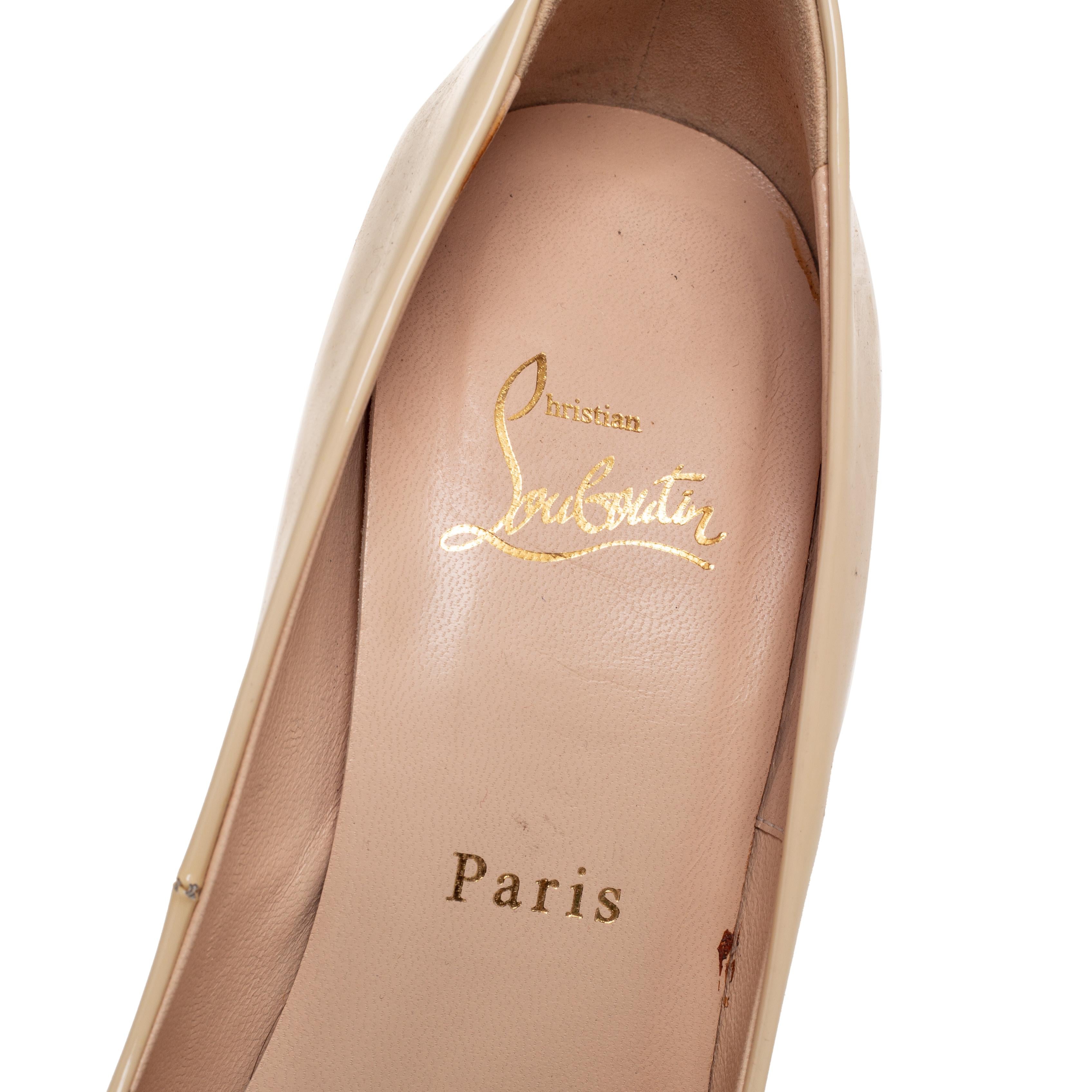 louboutin square toe