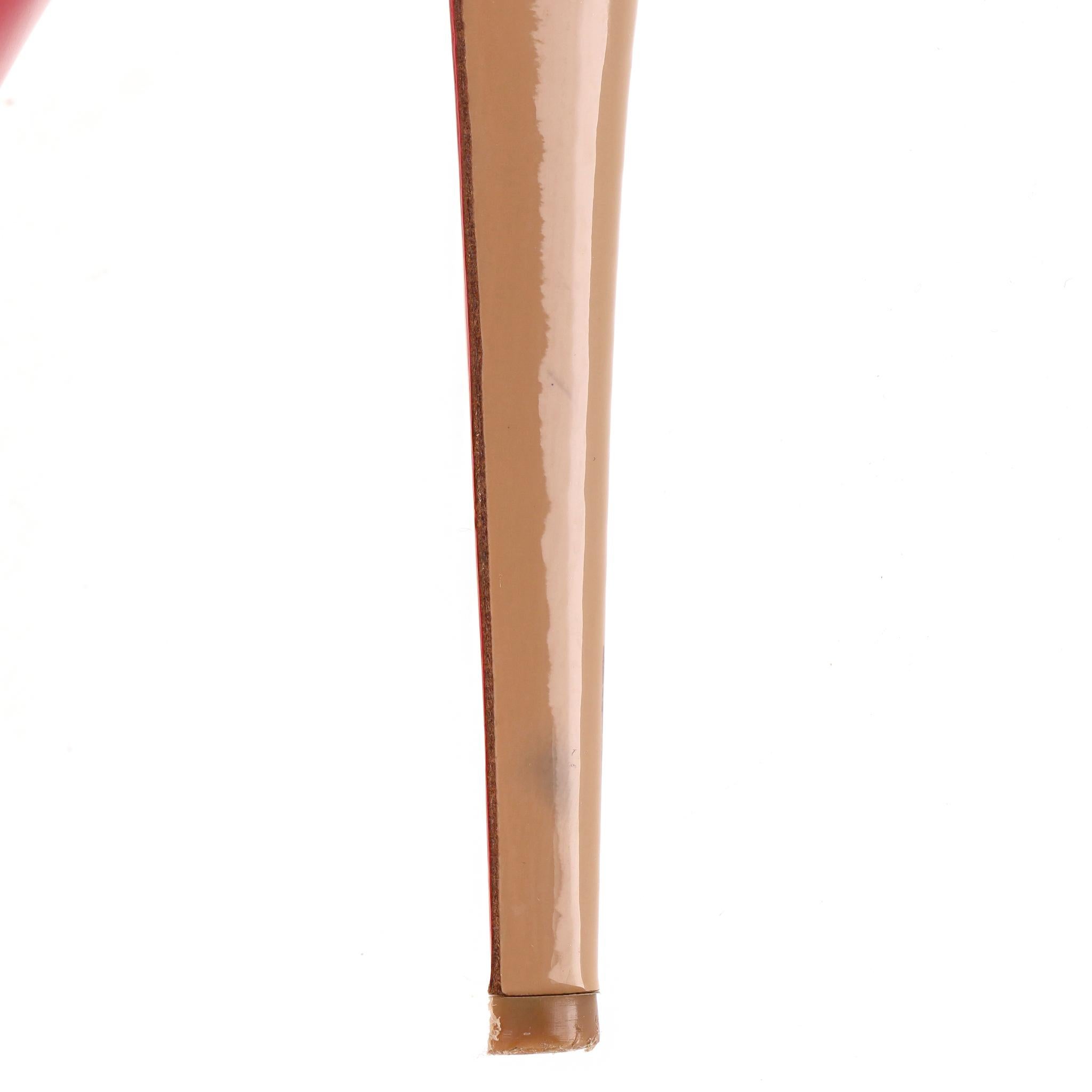 Christian Louboutin Bianca Patent Leather Pumps For Sale 5