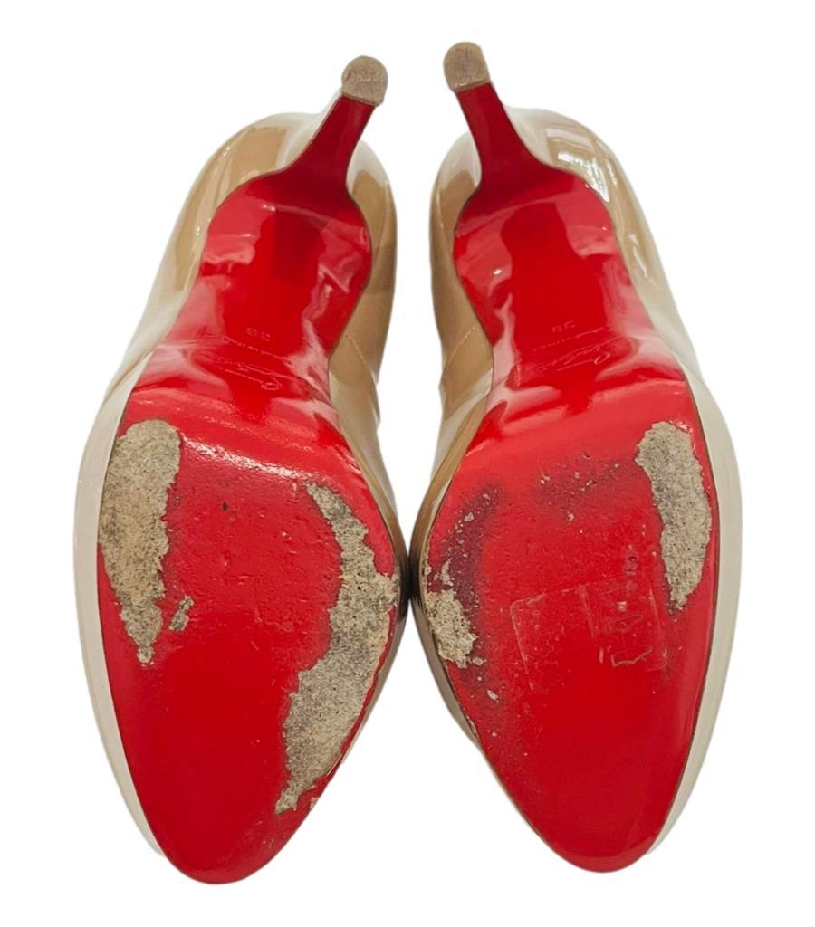 Women's Christian Louboutin Bianca Patent Leather Pumps
