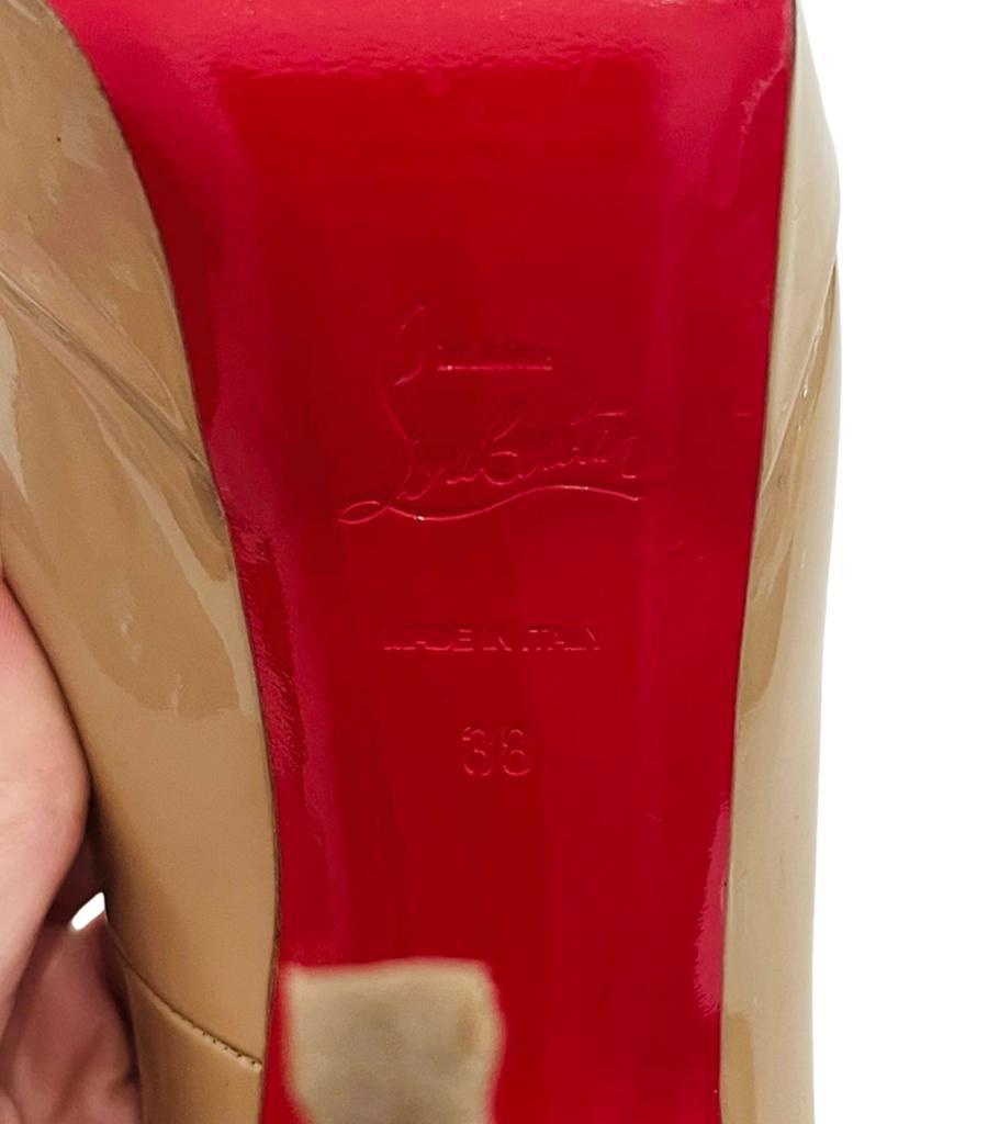 Christian Louboutin Bianca Patent Leather Pumps 1