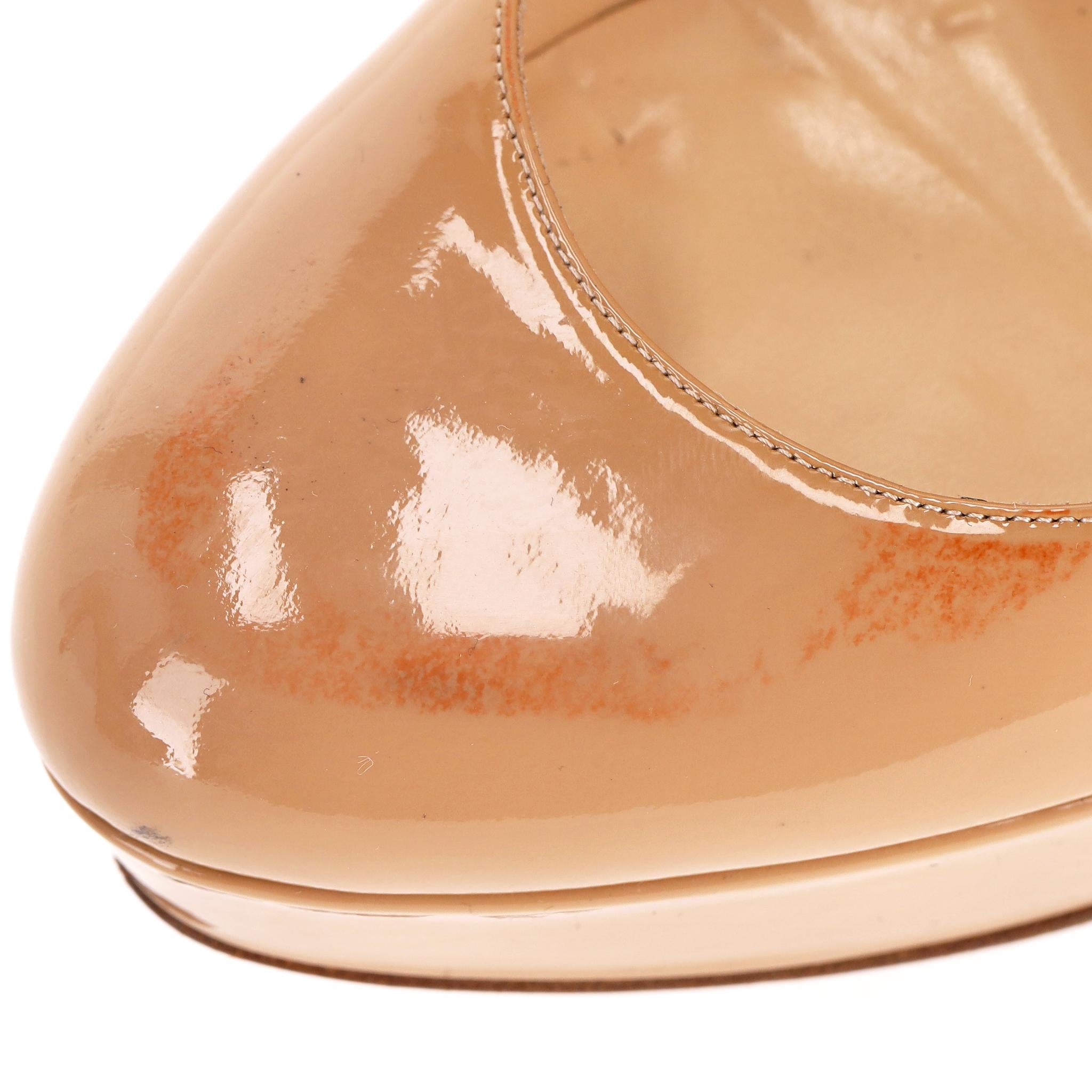 Christian Louboutin Bianca Patent Leather Pumps For Sale 2