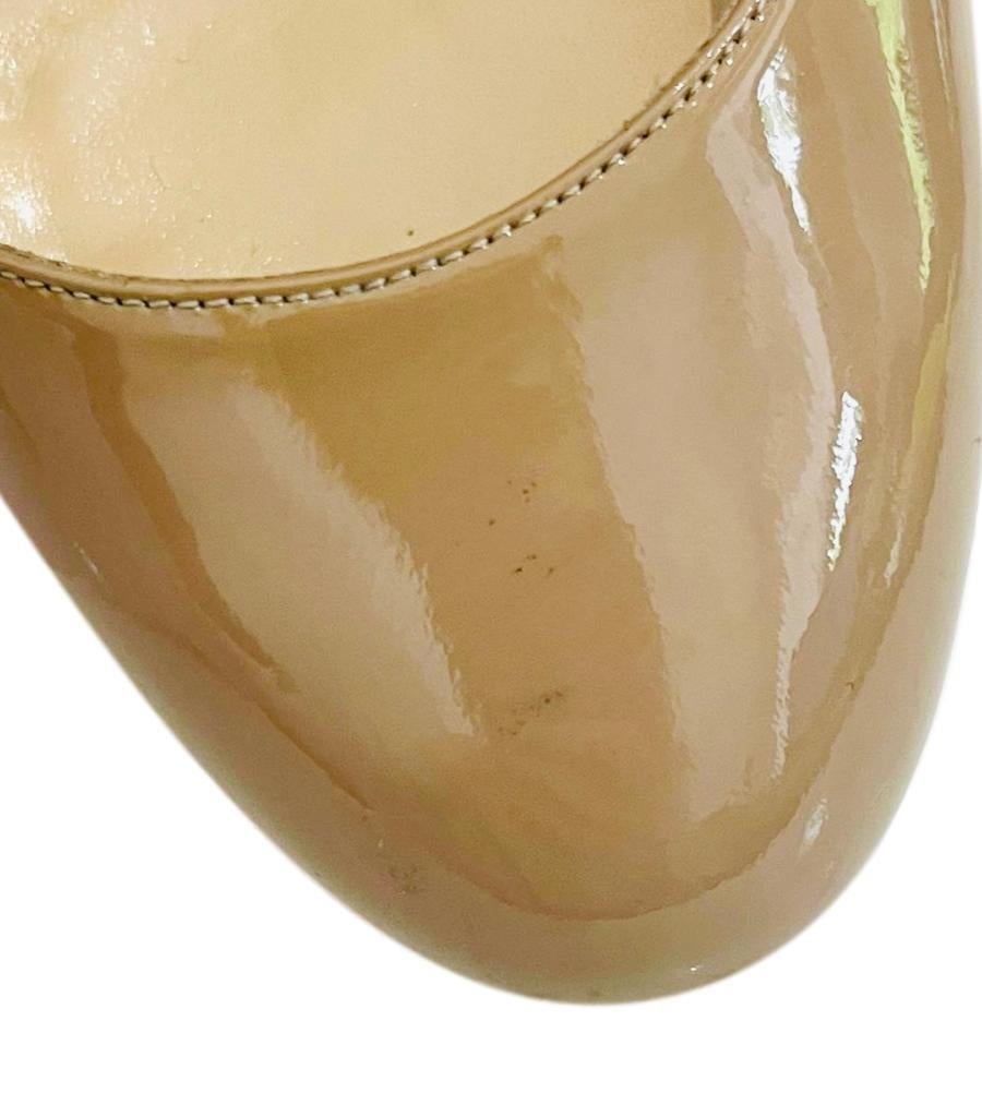Christian Louboutin Bianca Patent Leather Pumps 4