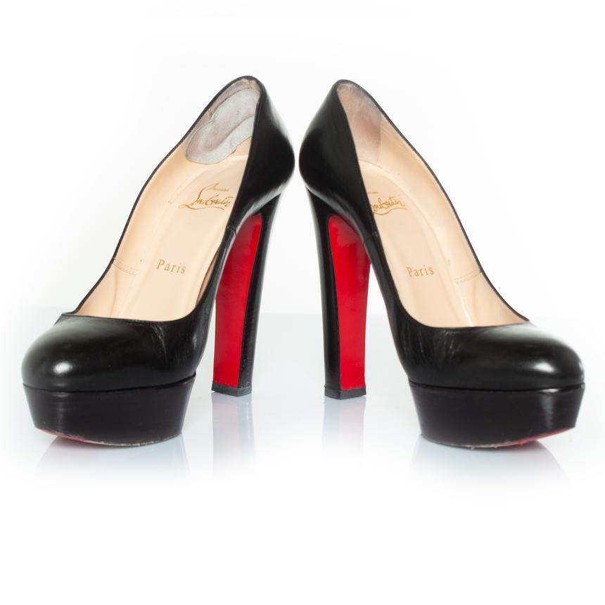 Black Christian Louboutin, Bianca pumps in black For Sale