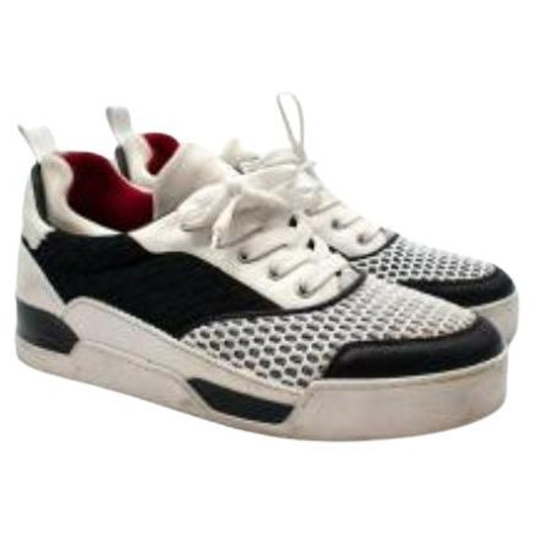 LOUIS VUITTON white and black 2020 Monogram Mesh STELLAR Low Top Sneakers  Shoes 38 at 1stDibs