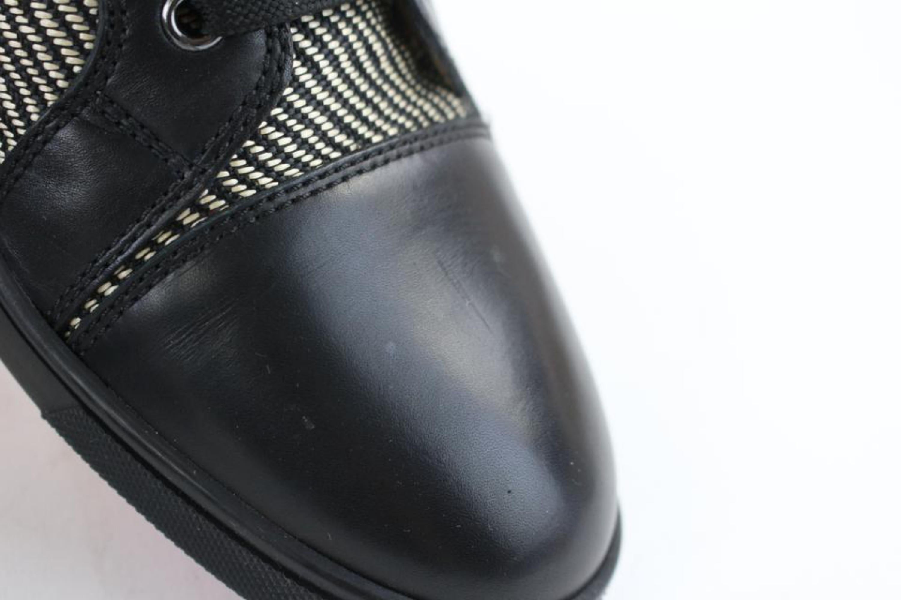 Christian Louboutin Black Bio Bio Lux Calf Flat 18clz0802 Sneakers For Sale 6