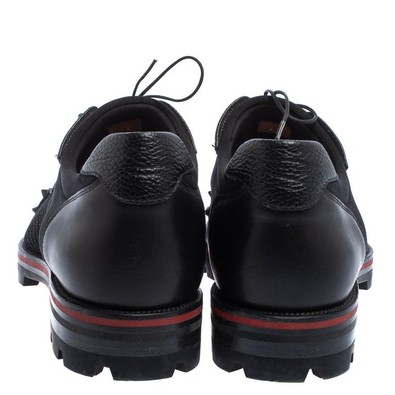 Christian Louboutin Luis Black Derby Shoes New