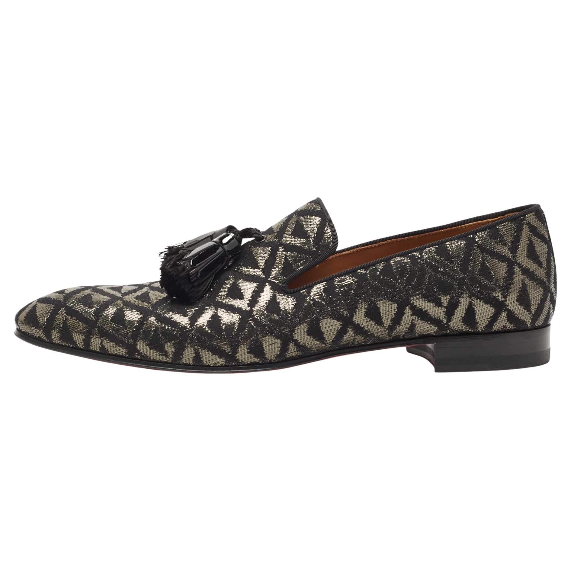 Hockenheim en cuir mocassins Louis Vuitton Noir taille 41.5 EU en Cuir -  35589474