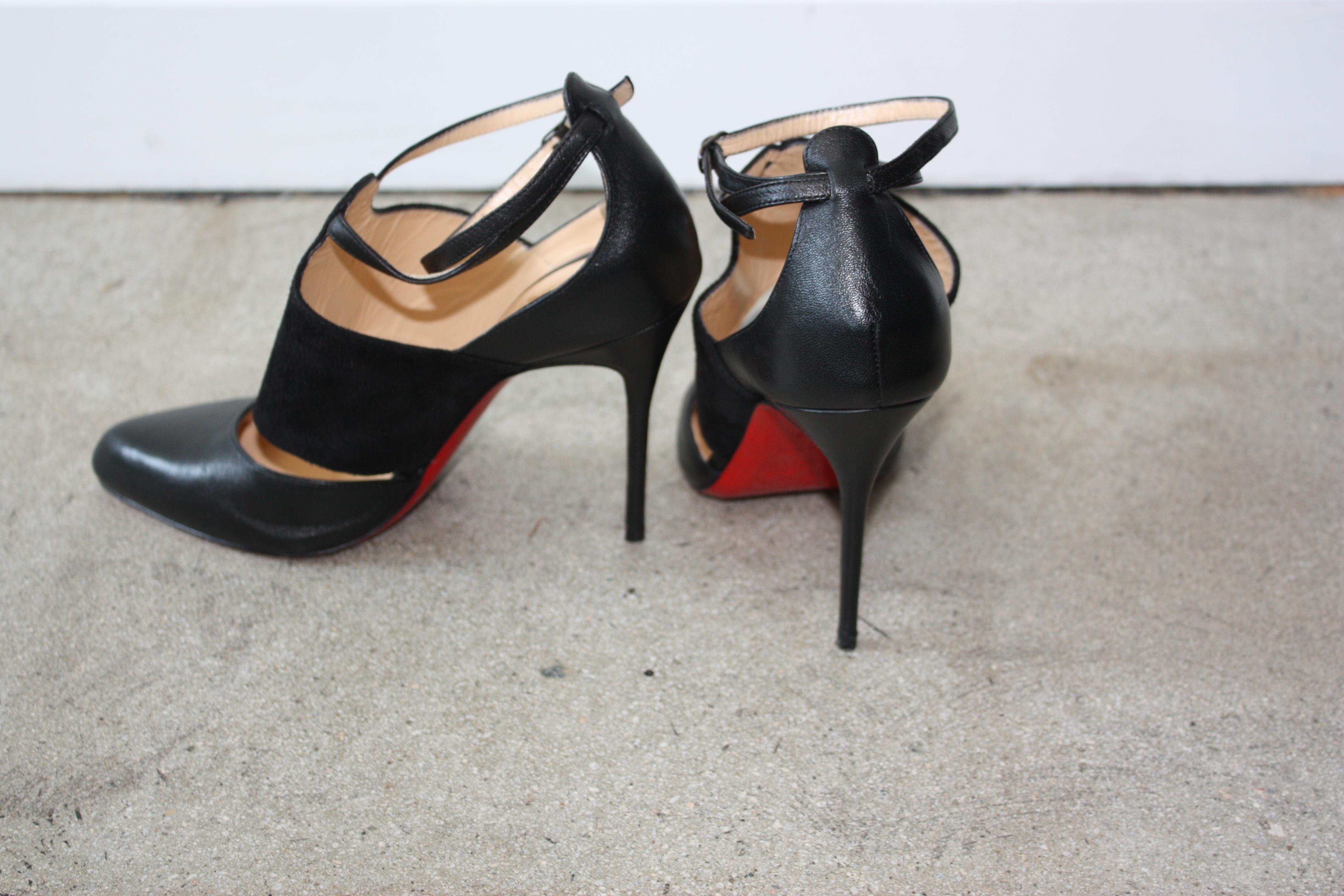 louboutin black heels