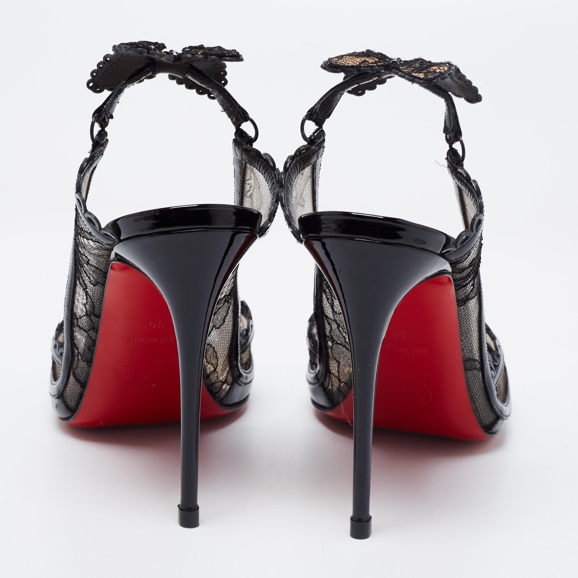 christian louboutin butterfly heels