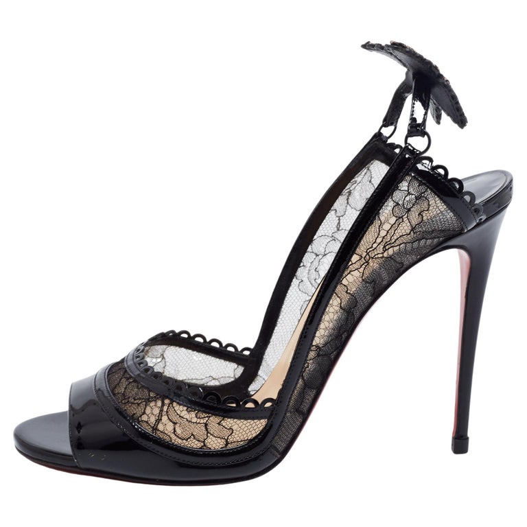 louboutin butterfly heels