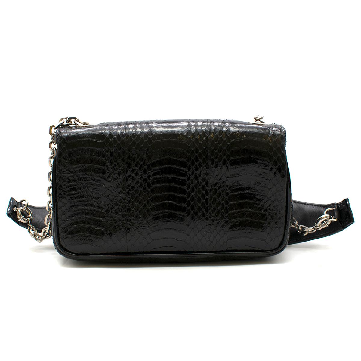 black louboutin bag with spikes