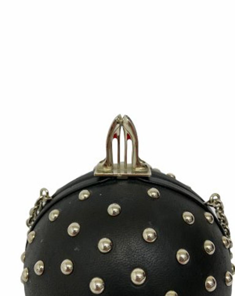 Christian Louboutin Black Leather Bag  In Good Condition In Torre Del Greco, IT
