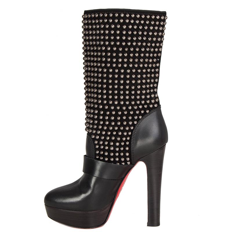 christian louboutin platform boots