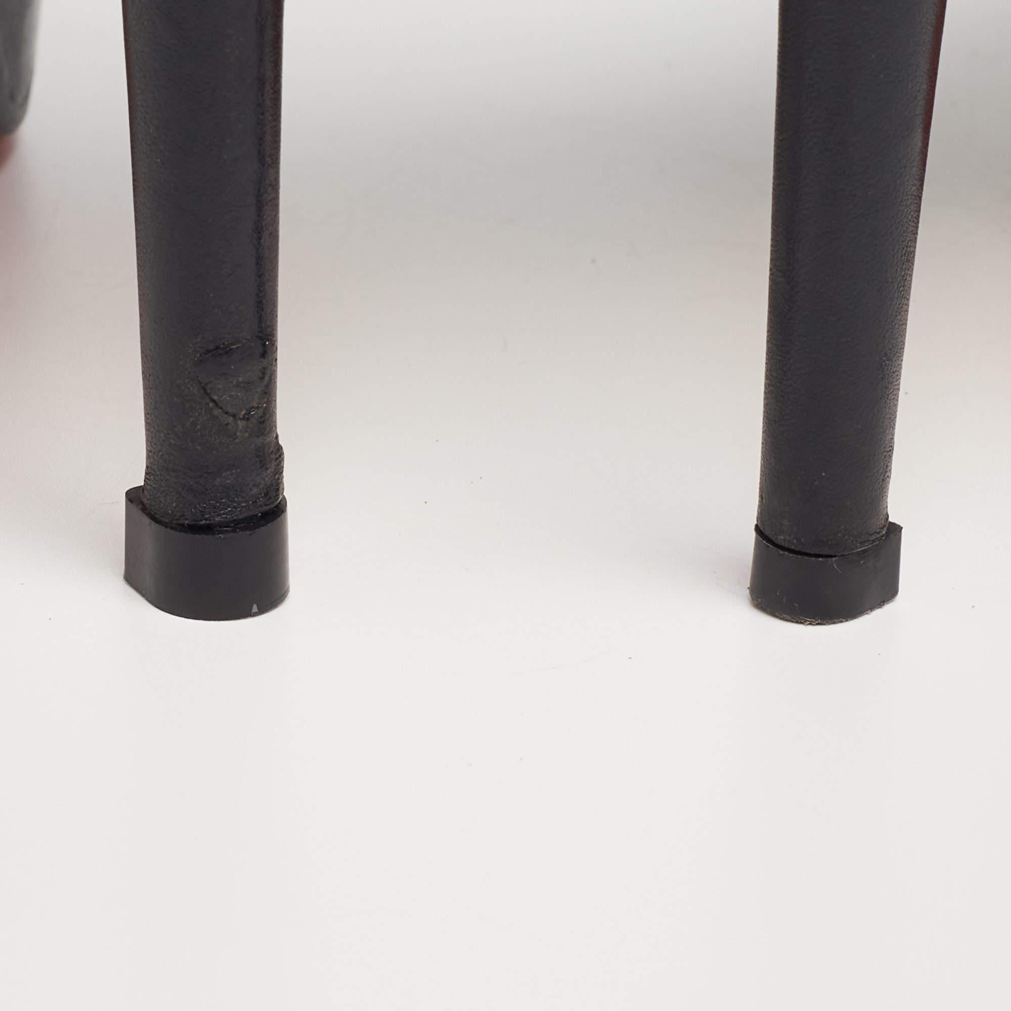 Christian Louboutin Palais Royal en cuir noir Taille 38.5 1
