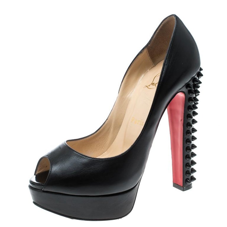 black christian louboutin heels sale