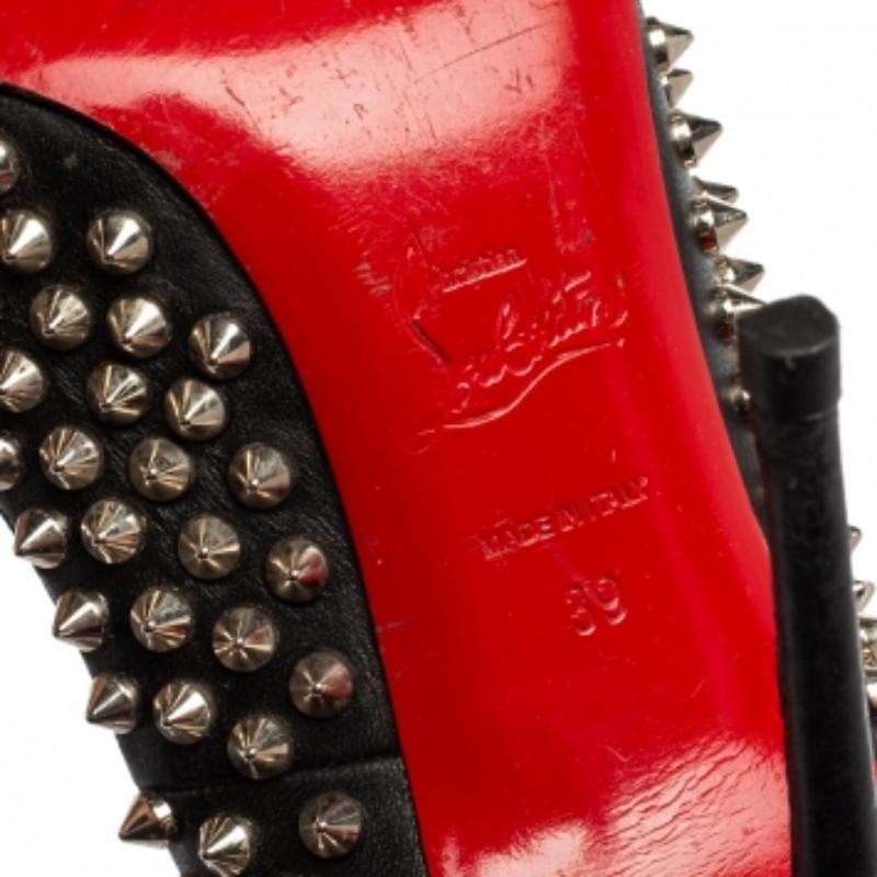 Christian Louboutin Pumps Fifi a spillo in pelle nera taglia 39 in vendita 1