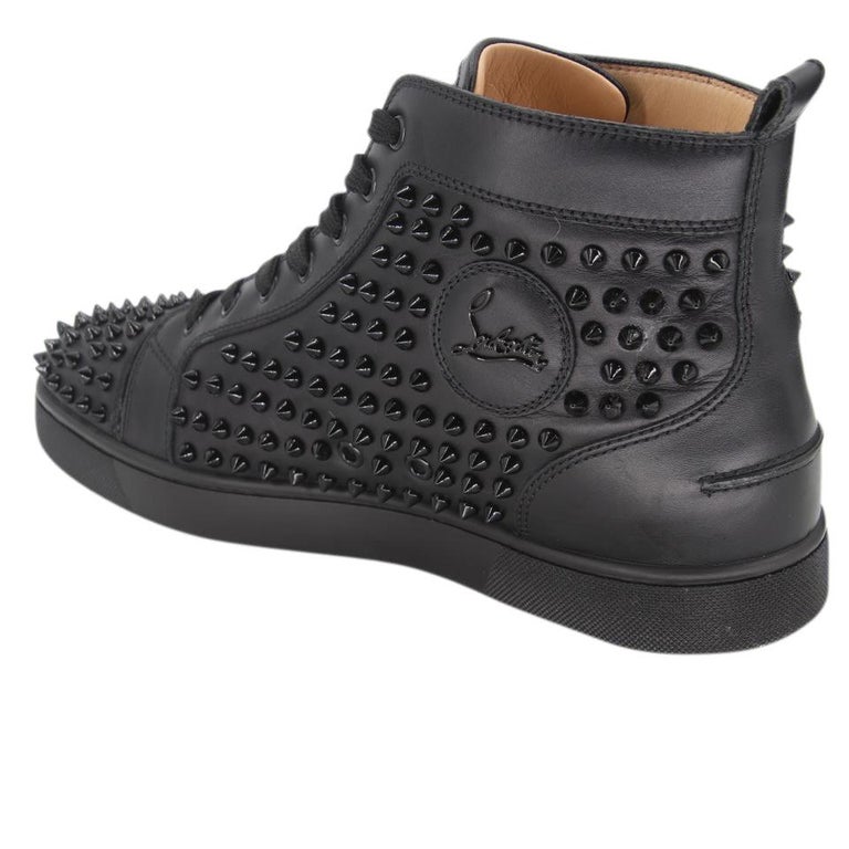 Christian Louboutin Sneakers Black Suede ref.971178 - Joli Closet