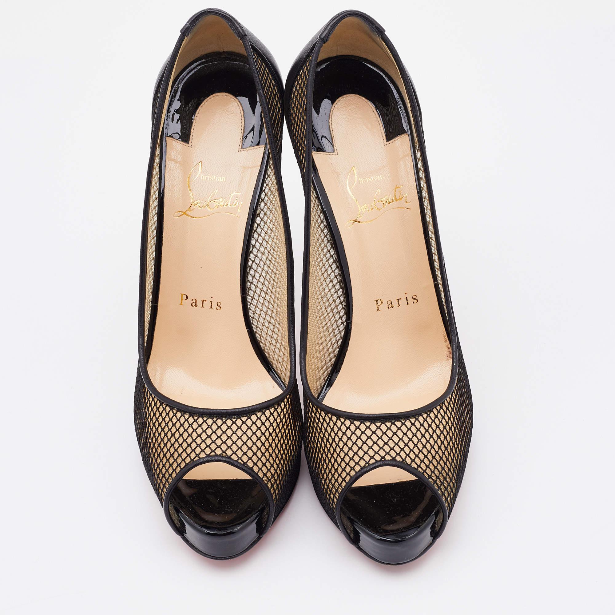 These timeless designer pumps are meant to last you season after season. They have a comfortable fit and high-quality finish.

Includes: Original Dustbag, Original Box, Extra Heel Tips