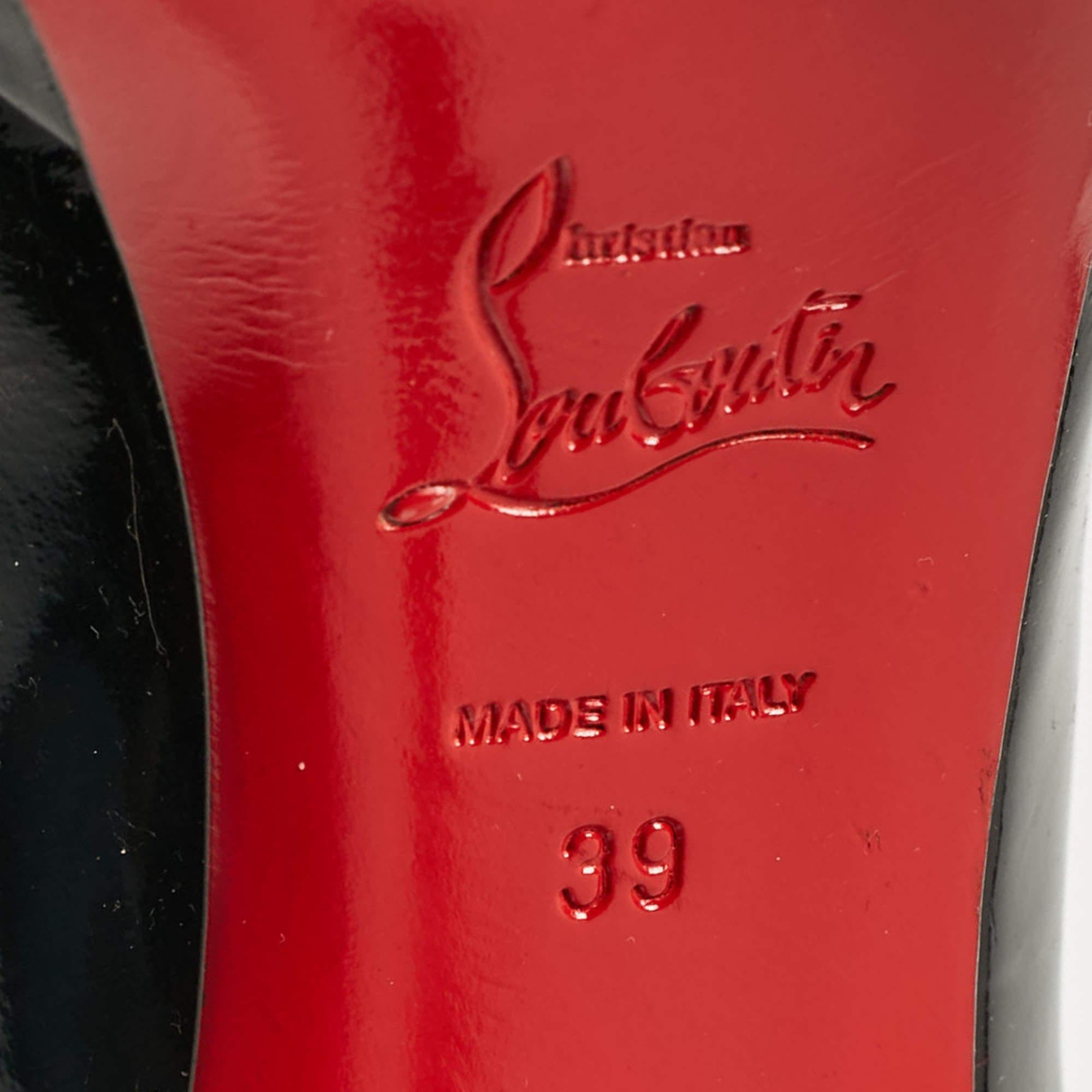 Christian Louboutin escarpins simples noirs neufs, taille 39 3