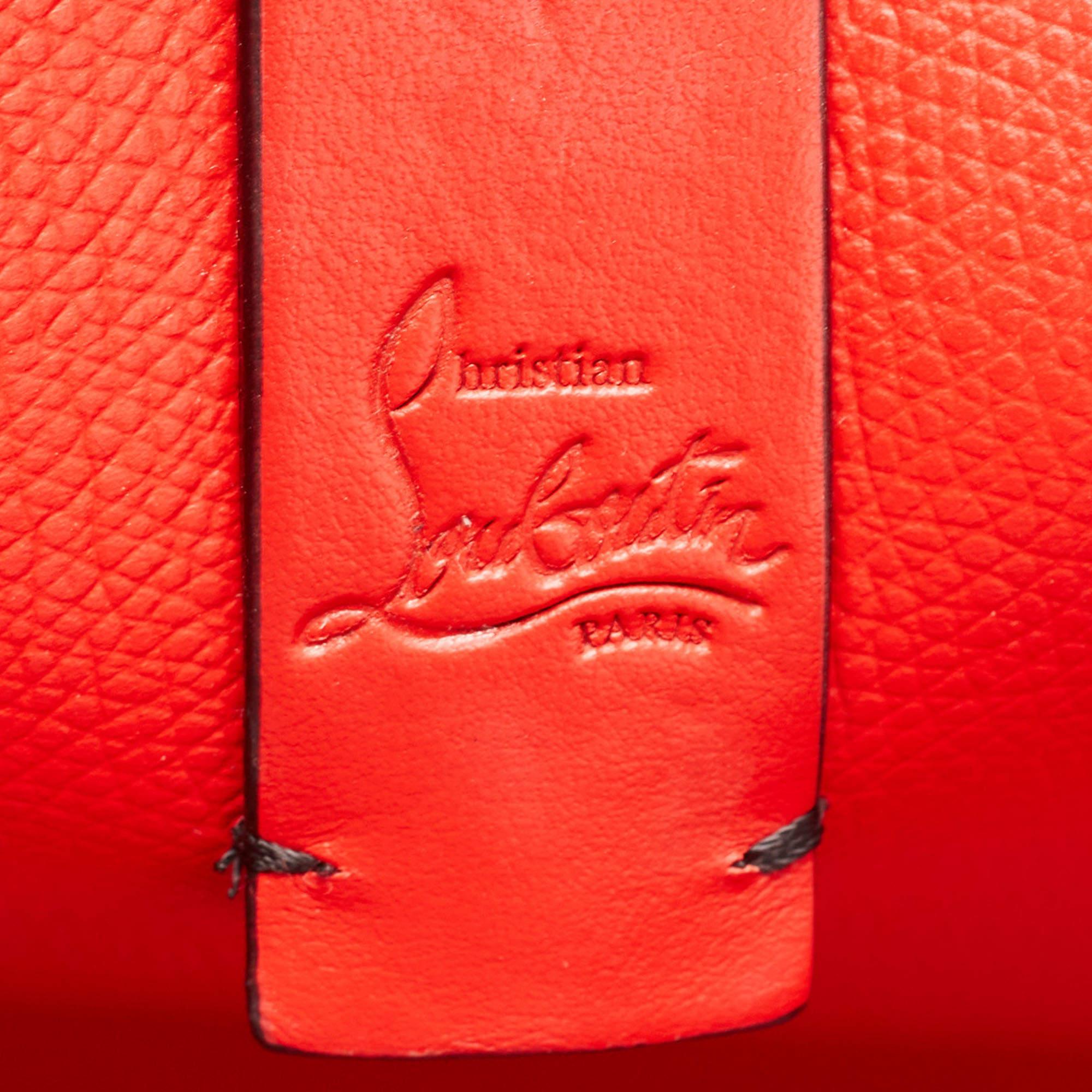 Christian Louboutin Black Paris Love Leather East-West Cabata Tote 6