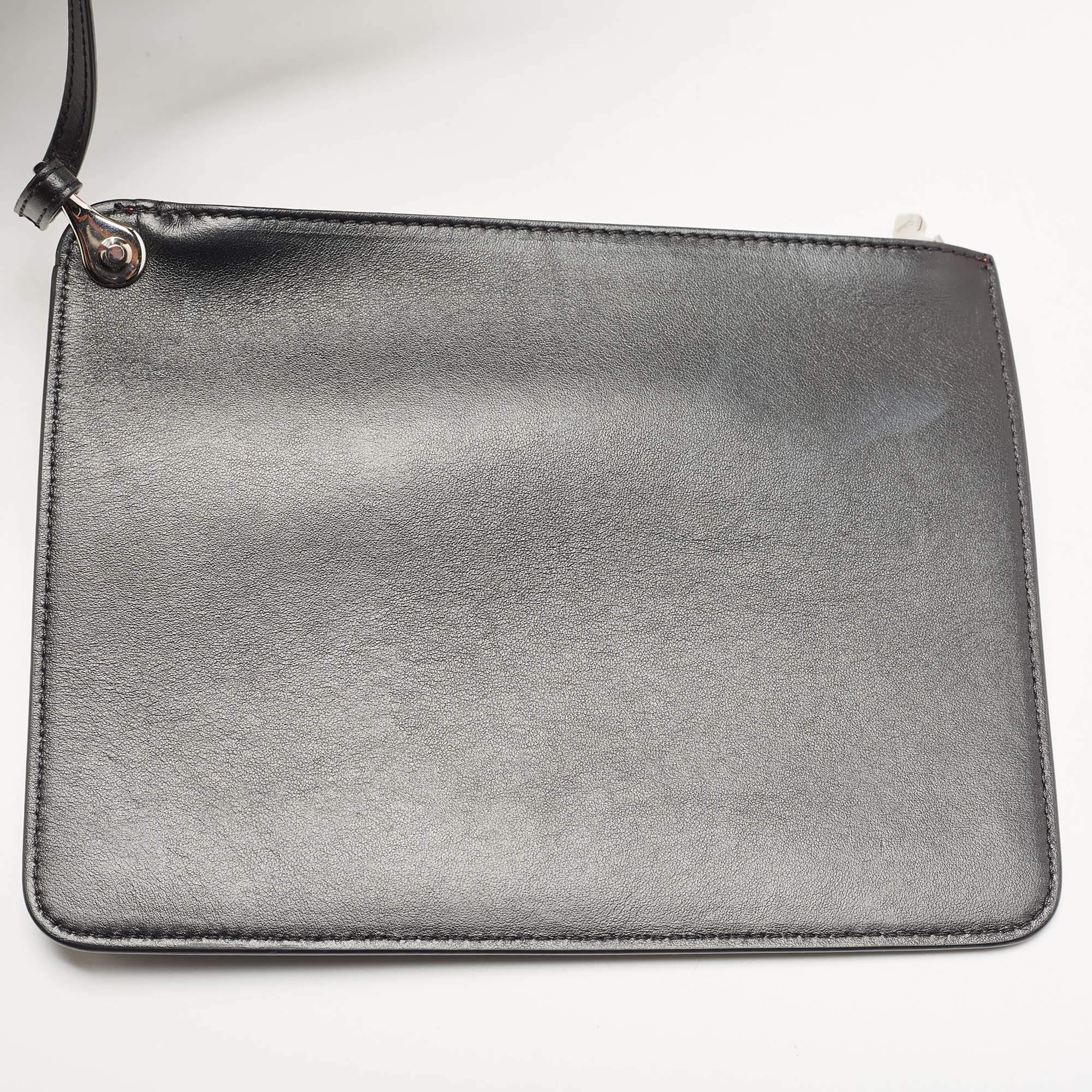 Christian Louboutin Black Paris Love Leather East-West Cabata Tote 4