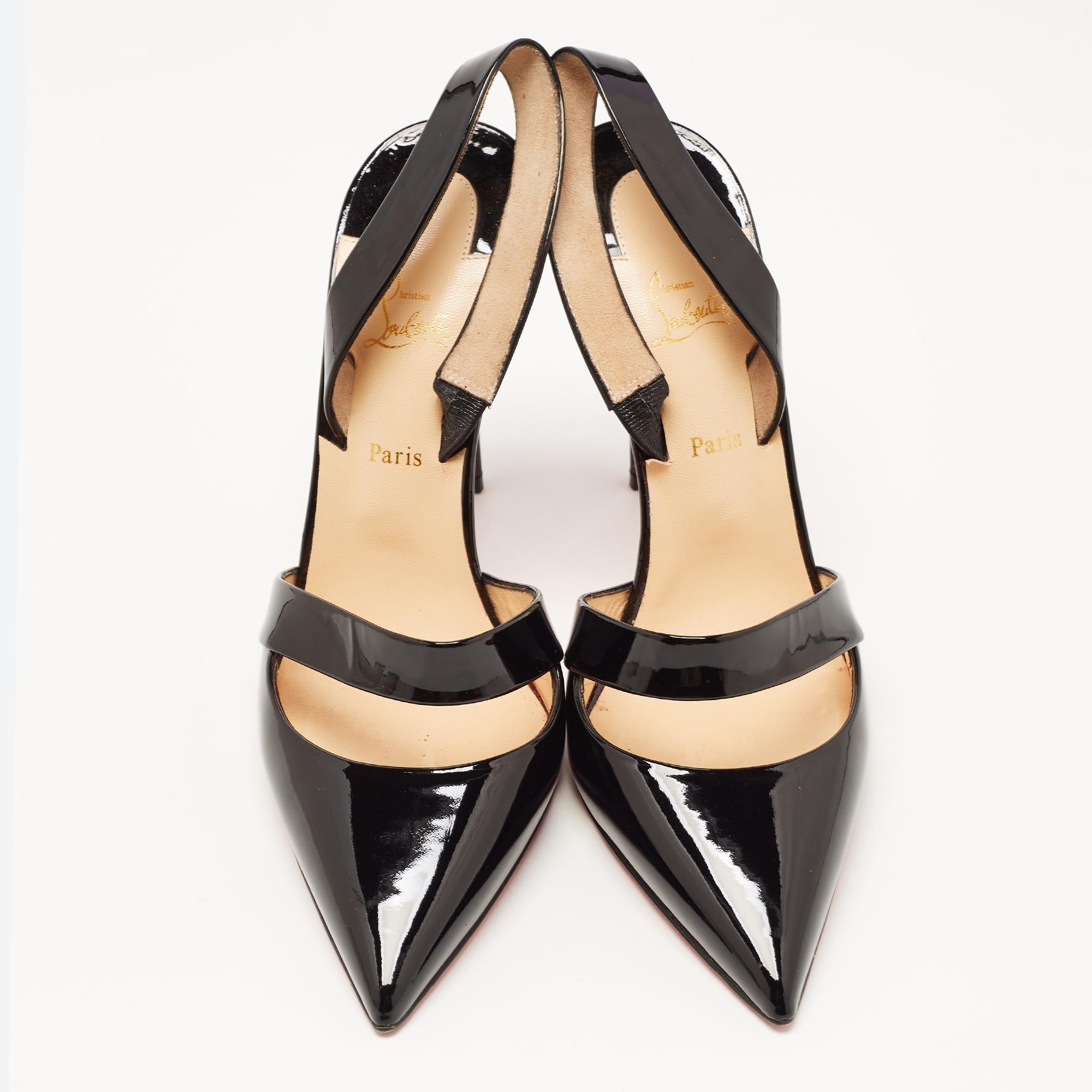 The fashion house’s tradition of excellence, coupled with modern design sensibilities, works to make these Christian Louboutin pumps a fabulous choice. They'll help you deliver a chic look with ease.

Includes: Original Dustbag

